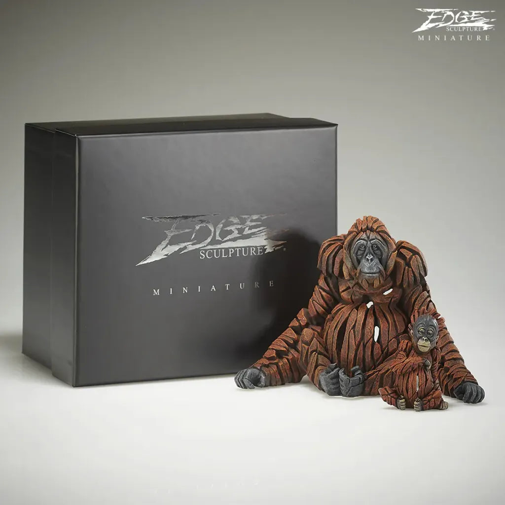 Orangutan and Baby Miniature