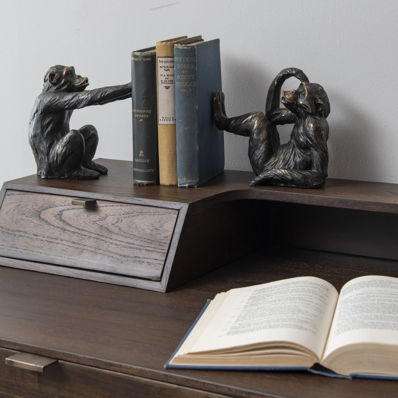 Orangutan book ends set 2