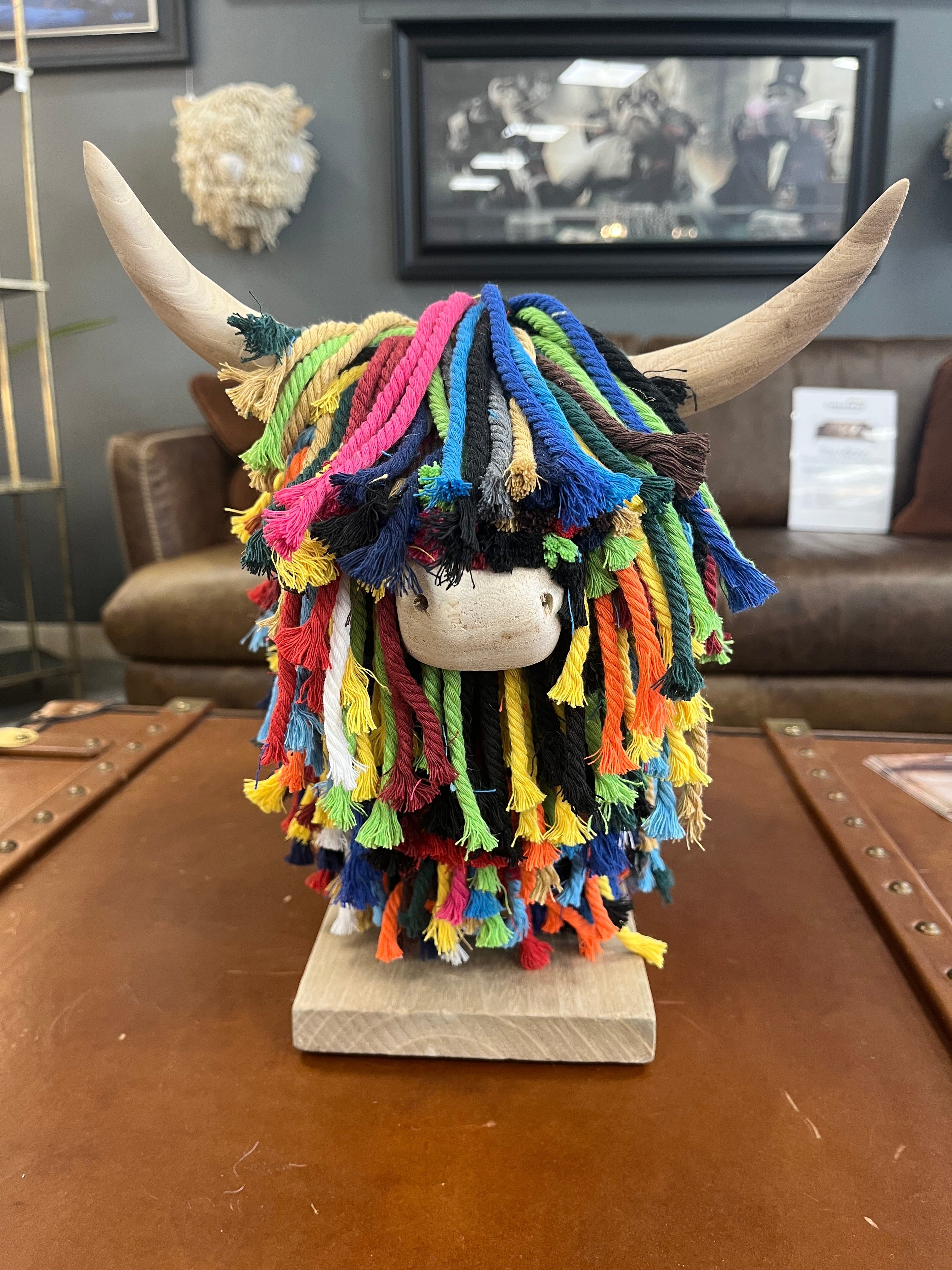 Standing Highland Cow Multi