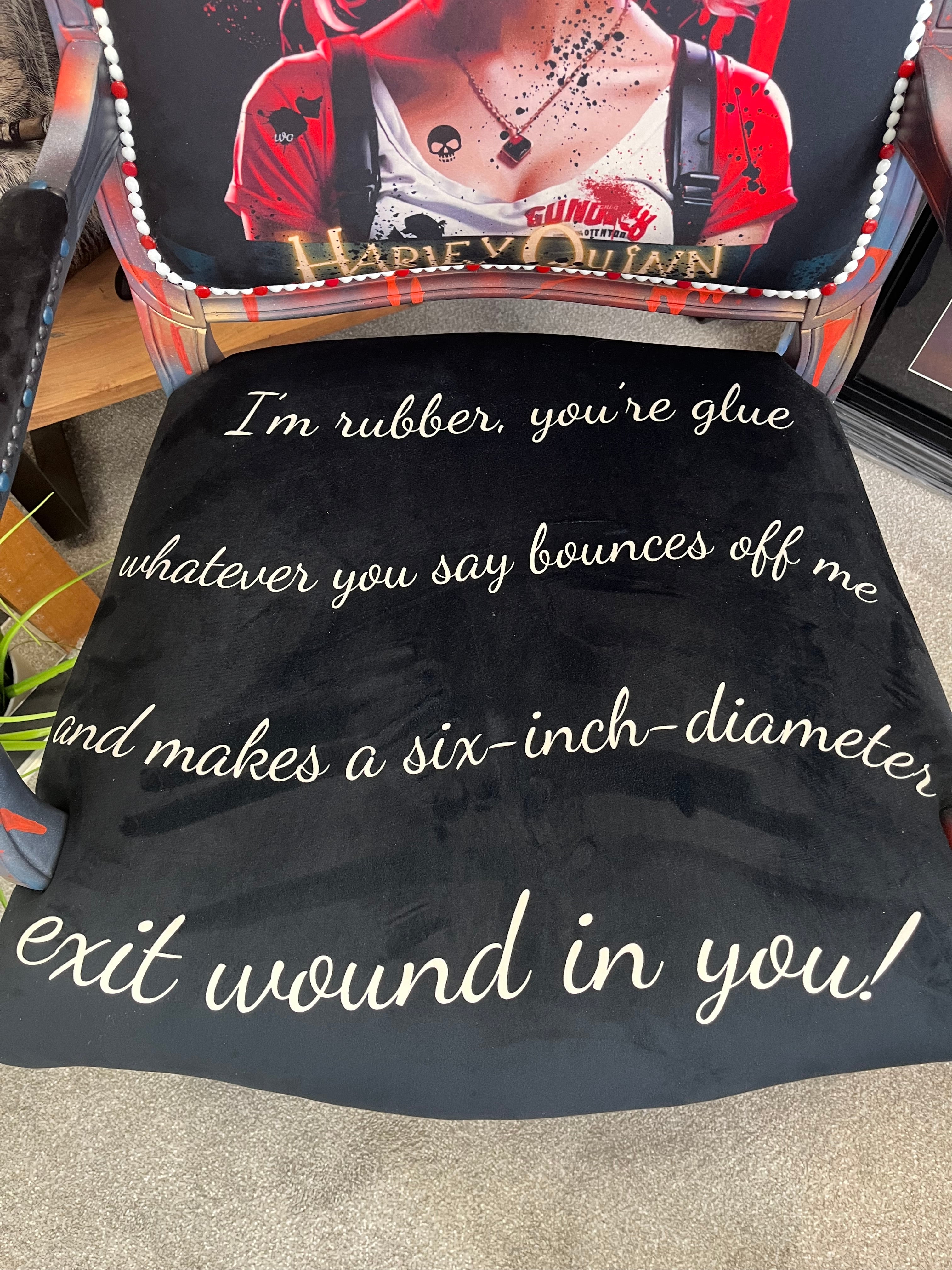 Harley Quinn Unique Chair