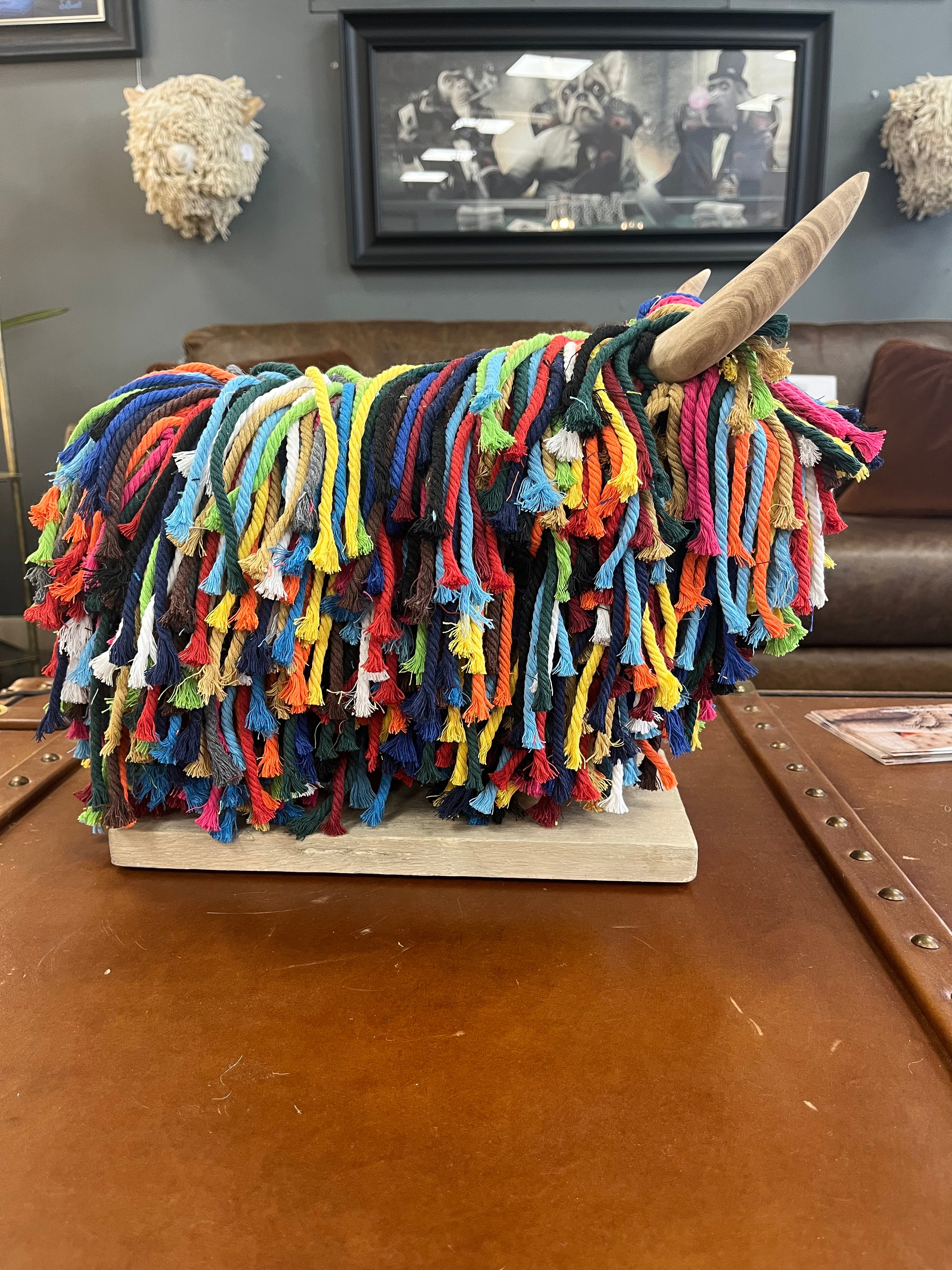 Standing Highland Cow Multi