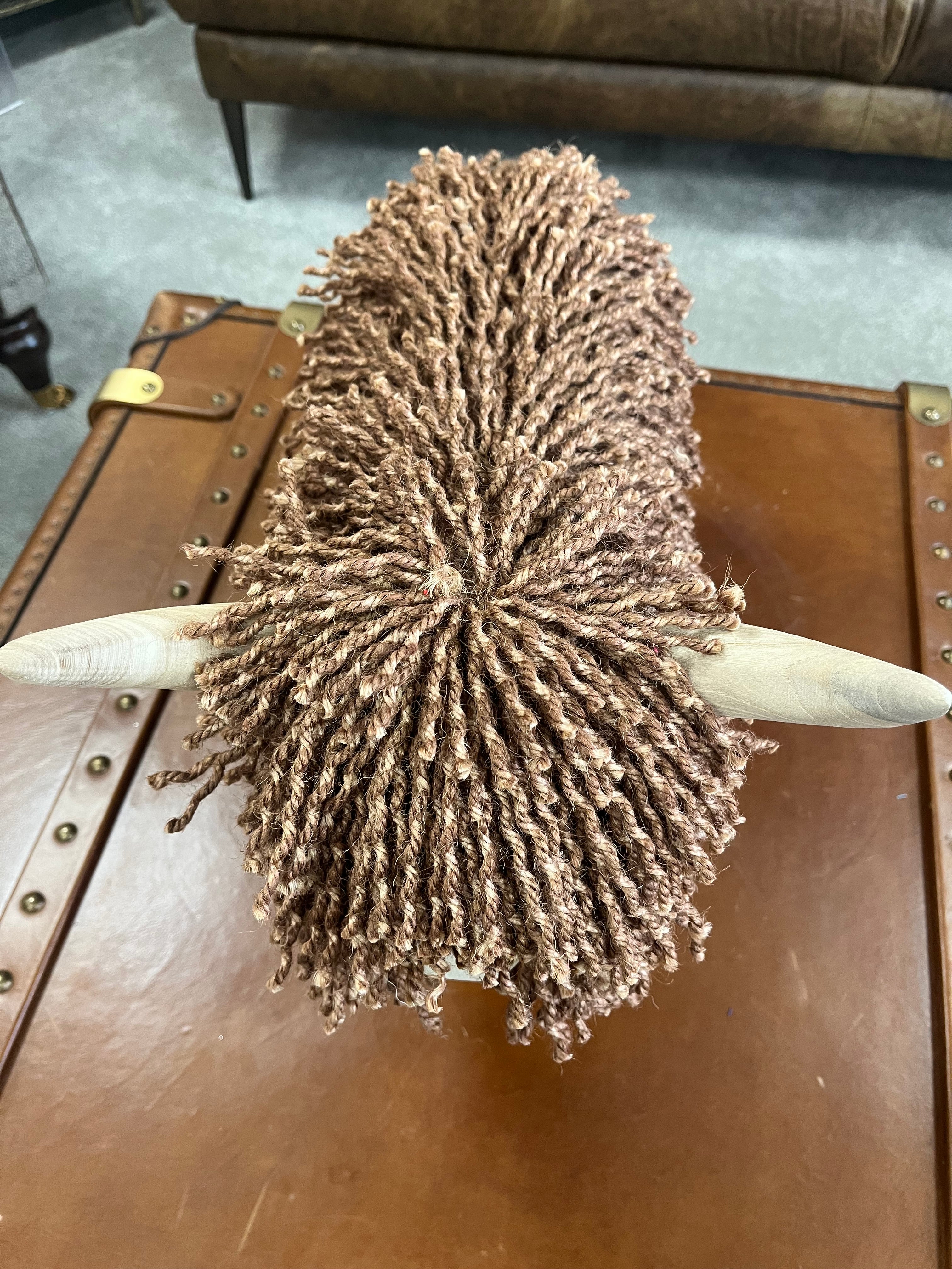 Standing Highland Cow Brown