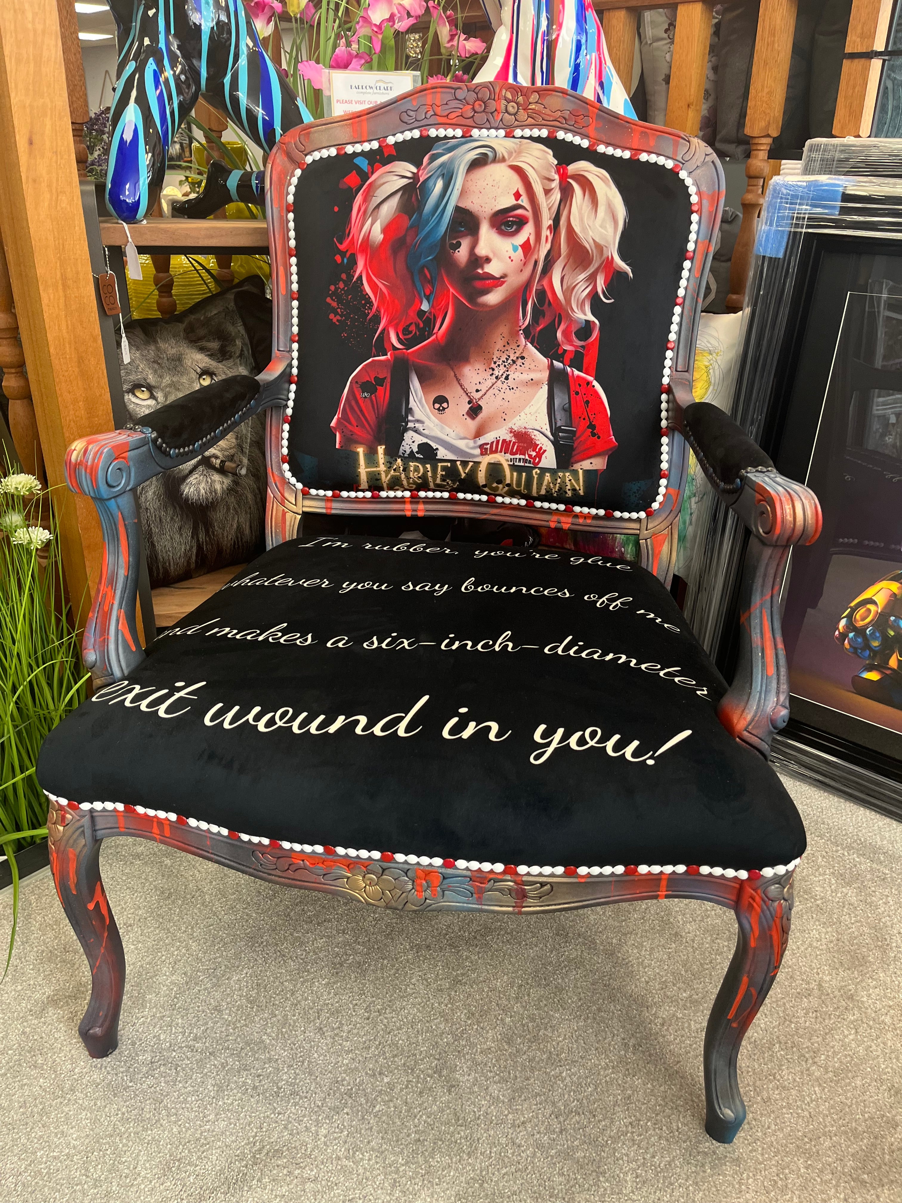 Harley Quinn Unique Chair