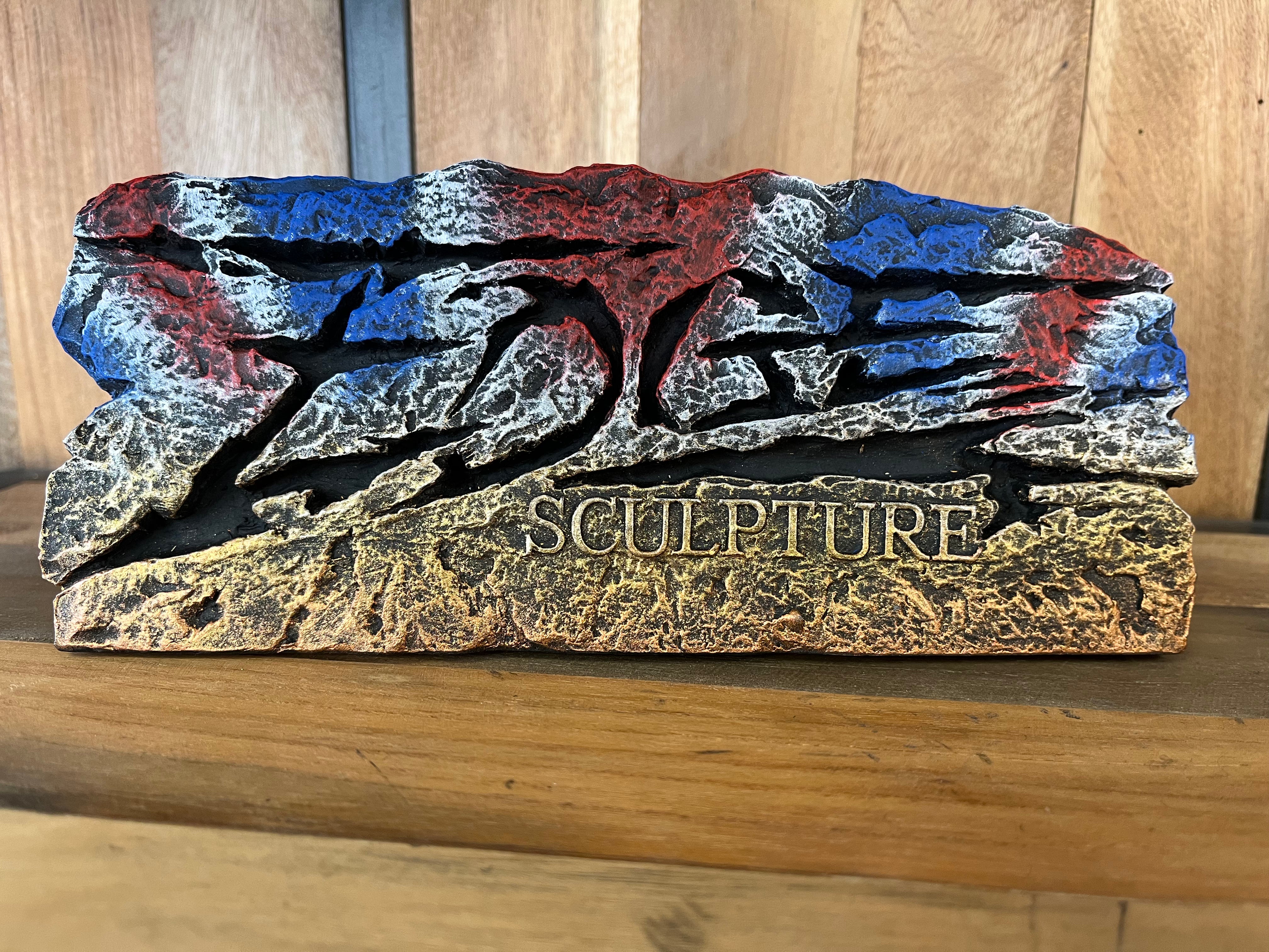Edge Sculpture King Charles Coronation Sign