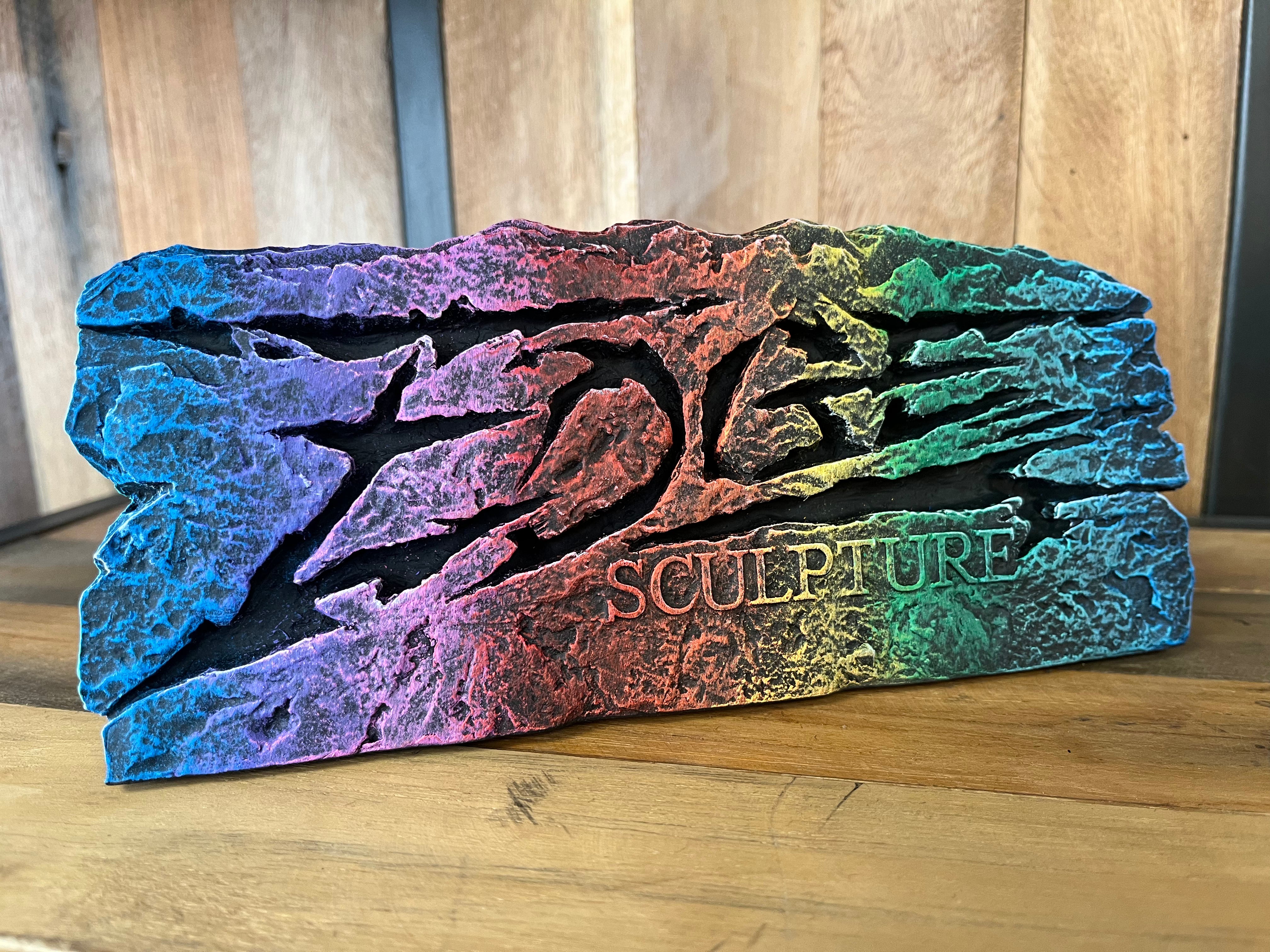Edge Sculpture Lion Pride Sign