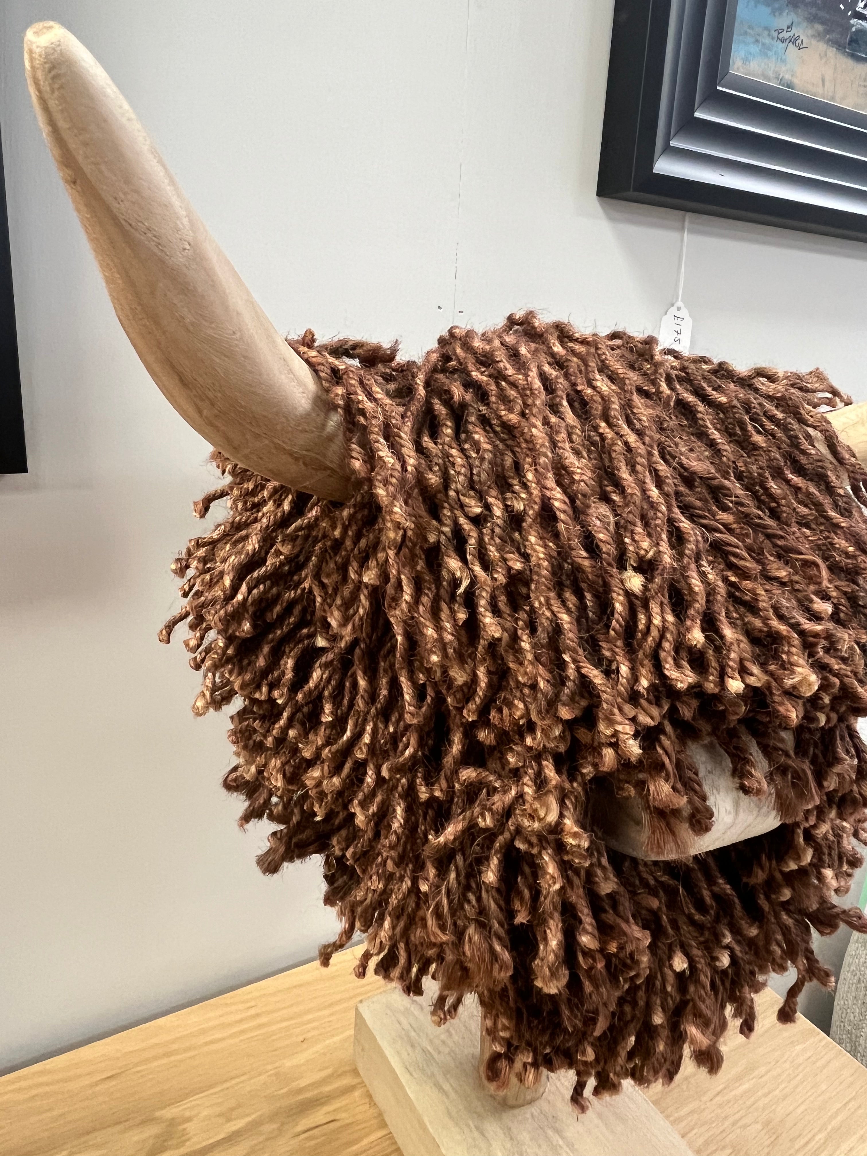 Small Highland Cow Brown