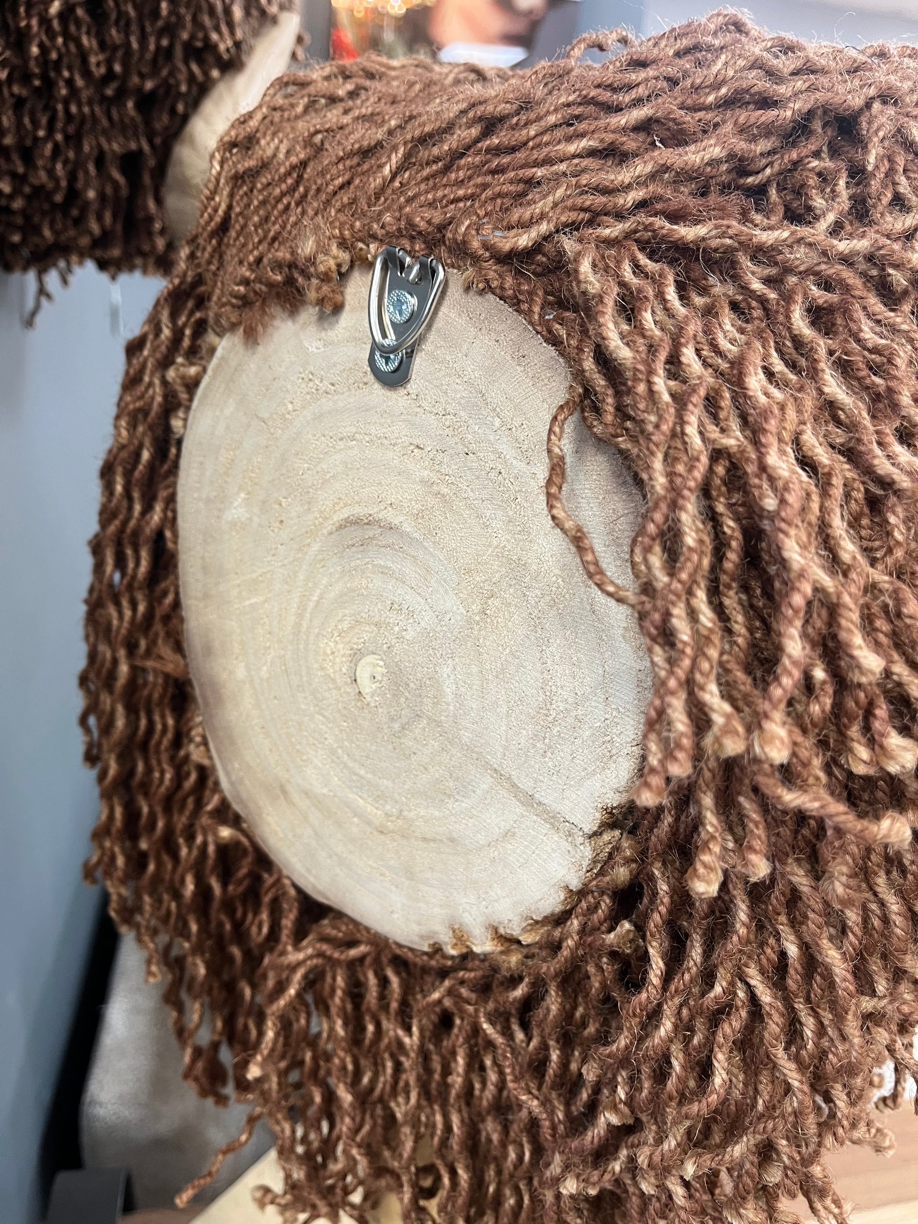 Large Highland Cow Brown