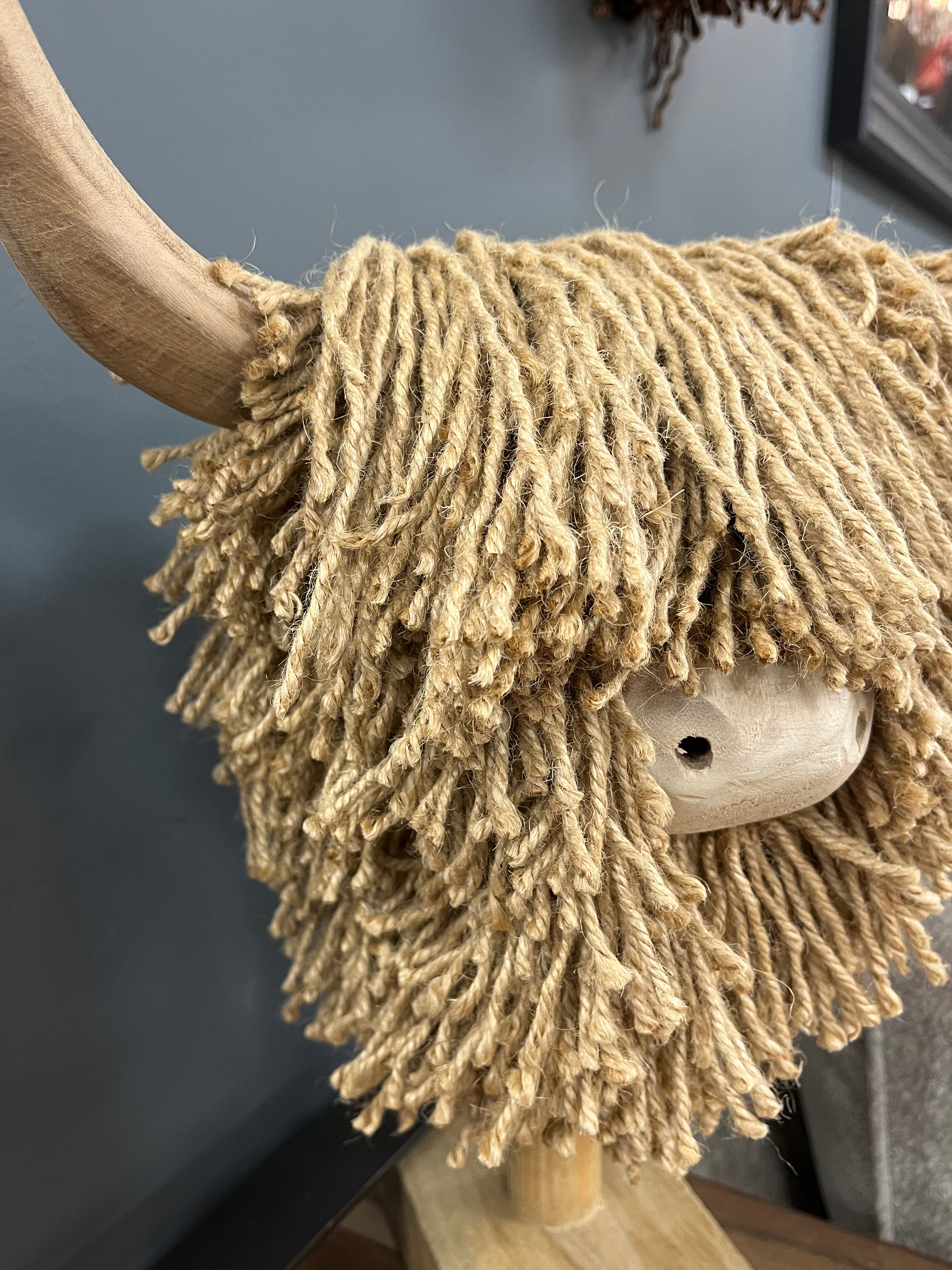 Small Highland Cow Natural