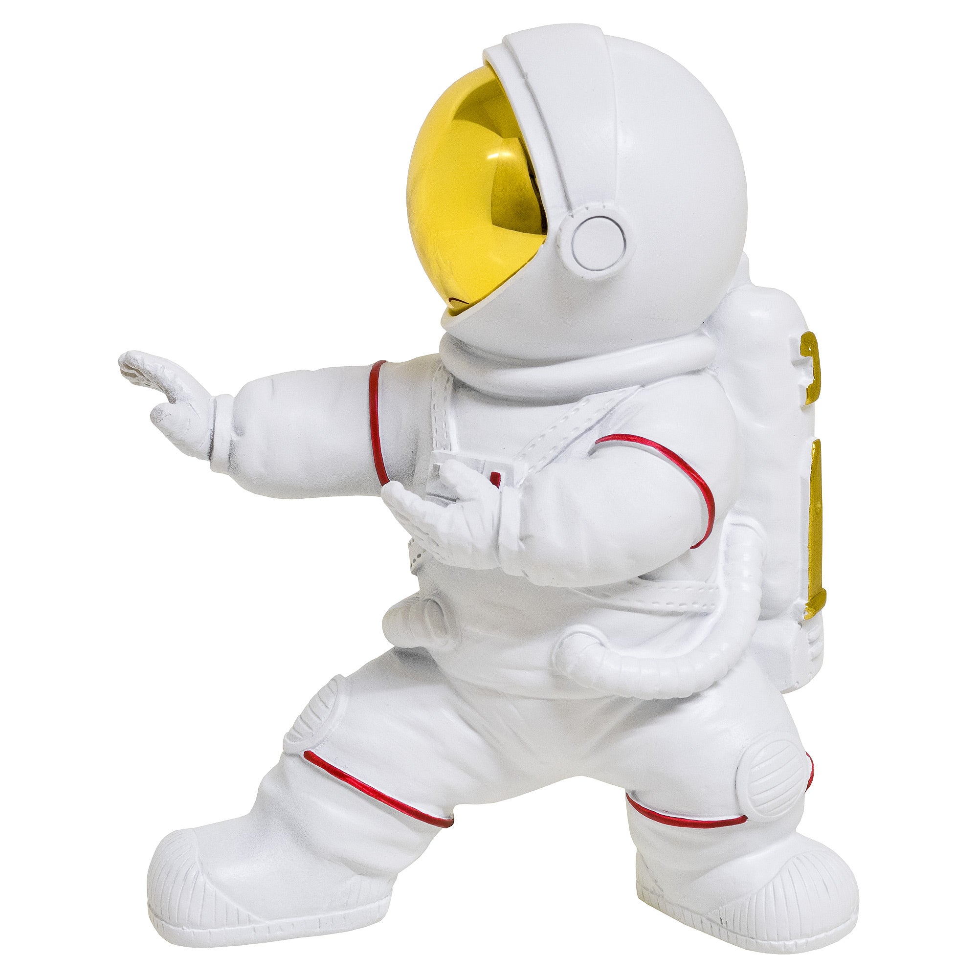Kung Fu Astronaut Figurine Both hands forward