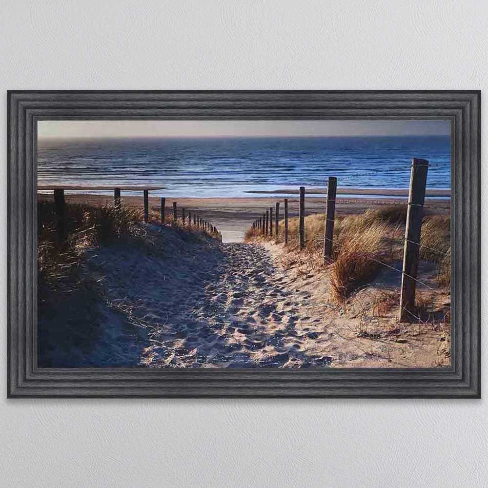 PATH TO THE BEACH FRAMED WALL ART