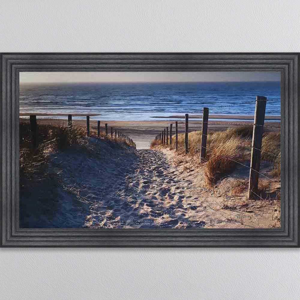 PATH TO THE BEACH FRAMED WALL ART