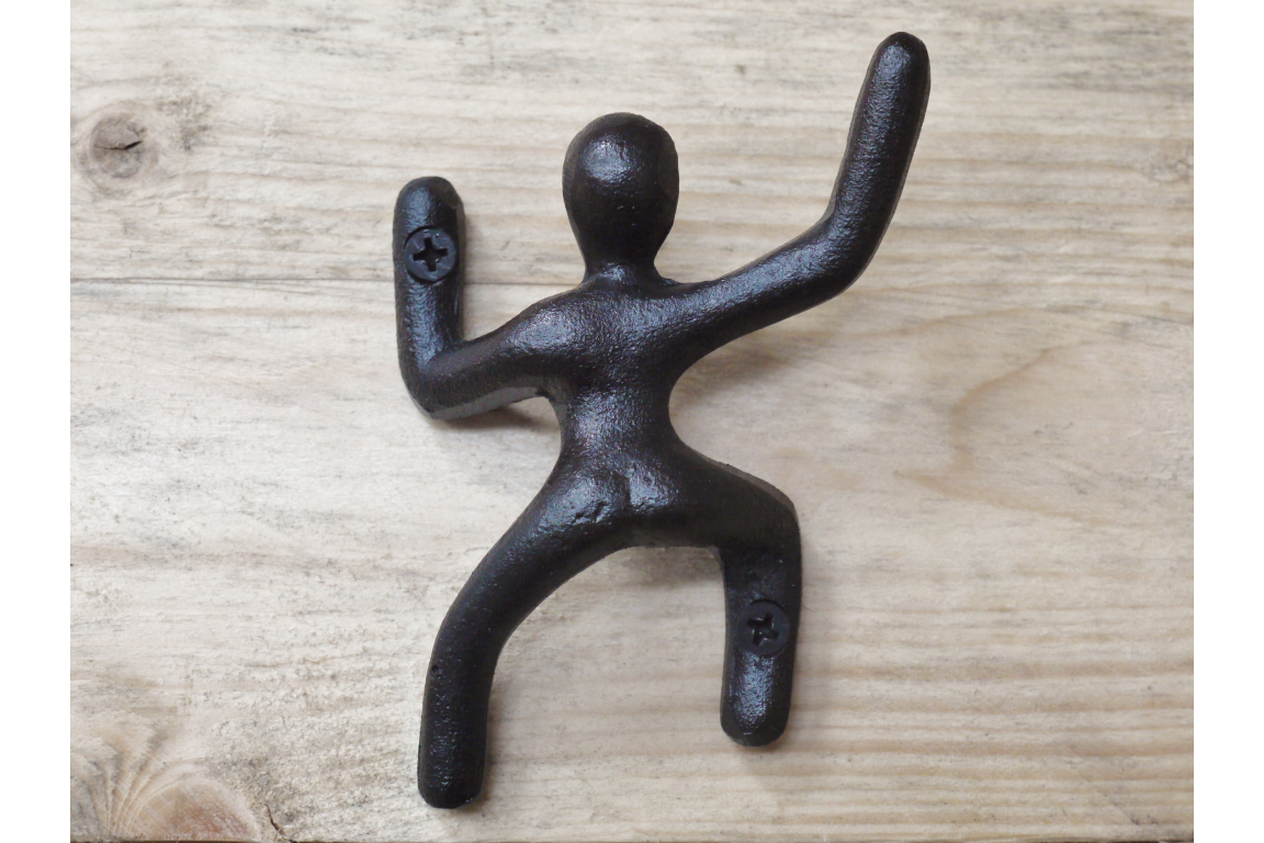 Cast Iron Investment - Right Hand Up Climber Hook
