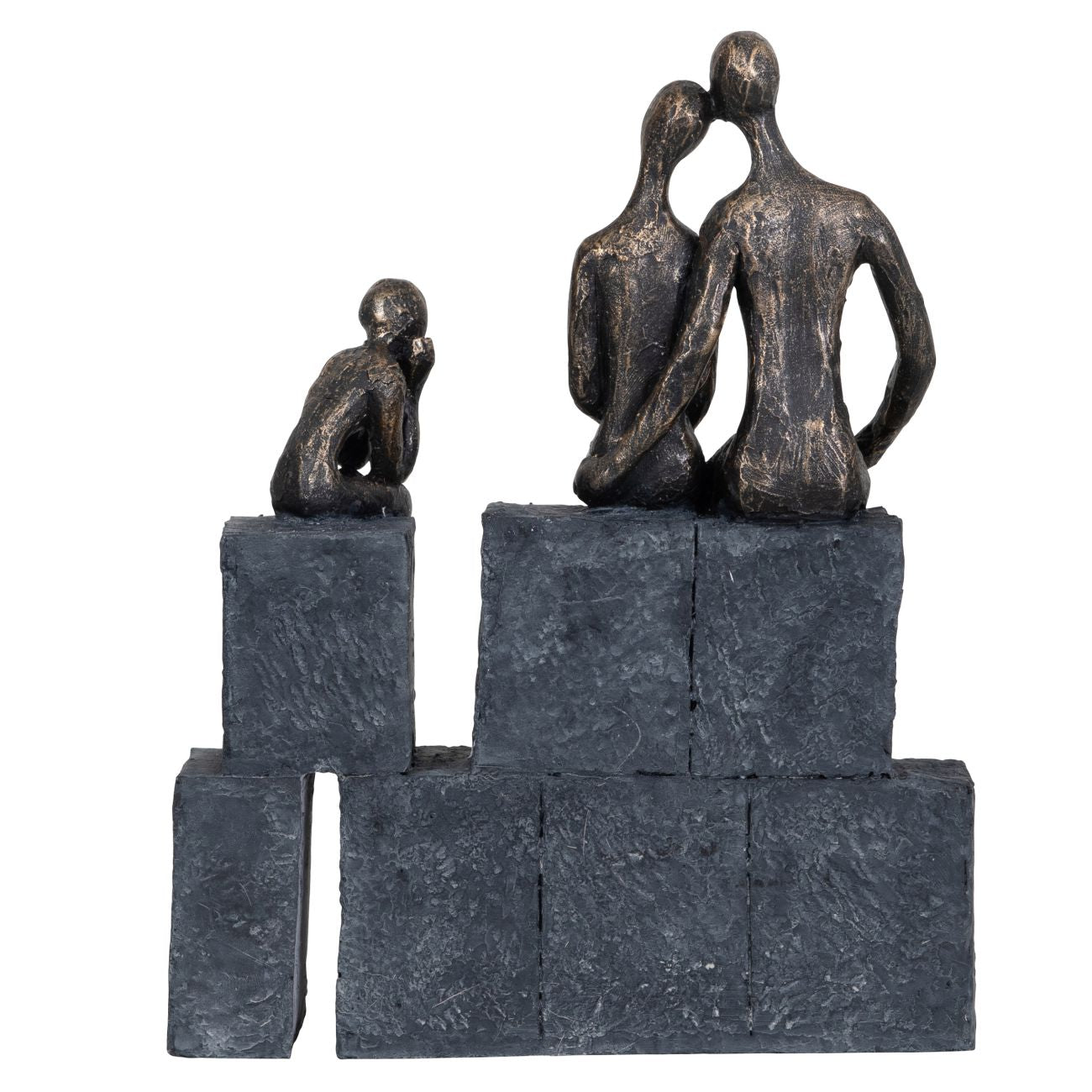 Family of 3 on Blocks