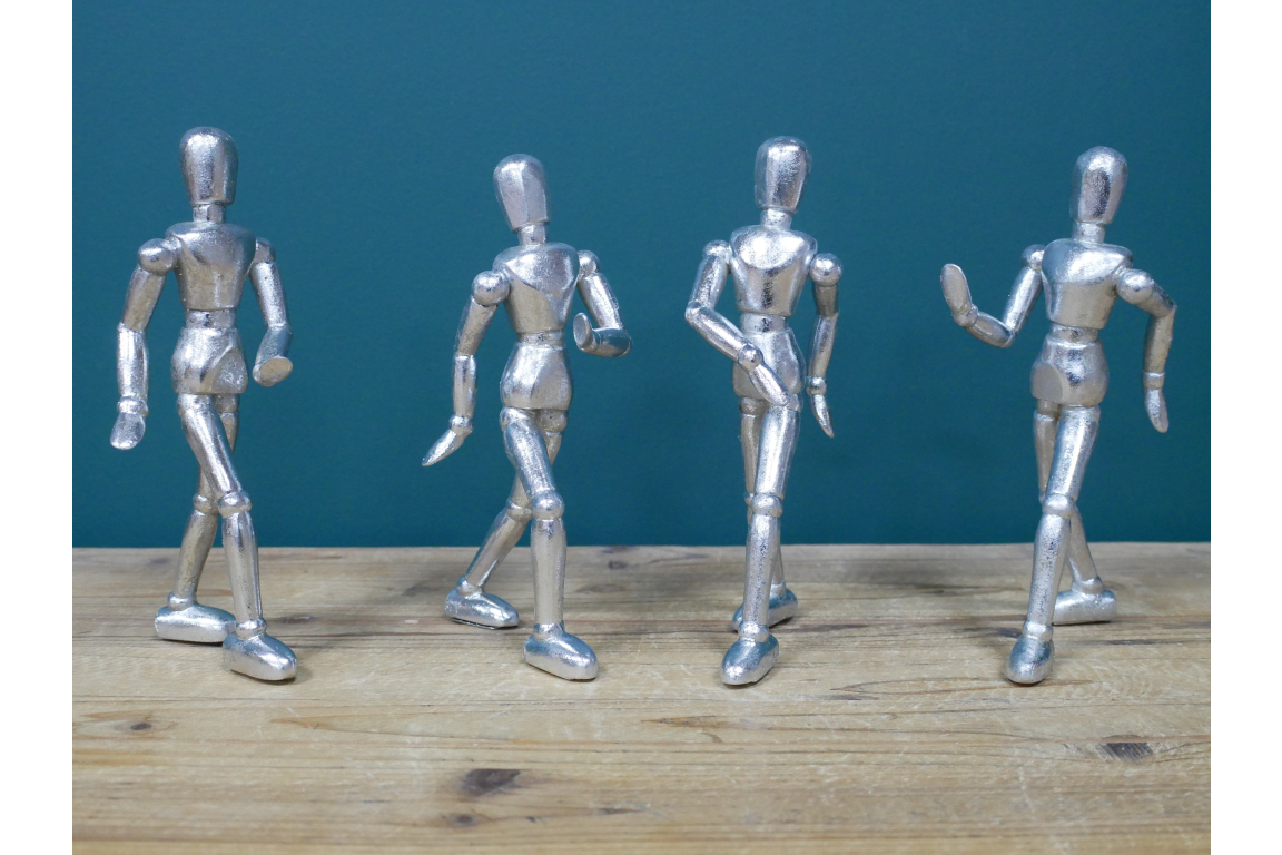 Walking up the Wall set of 4