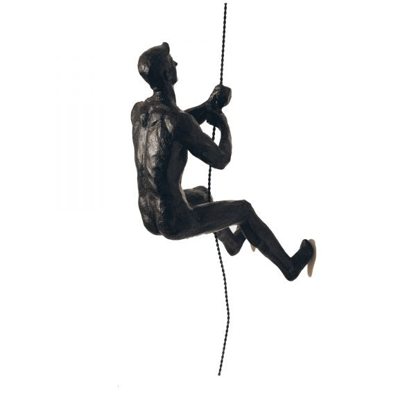 ABSEILING MAN – BRONZE
