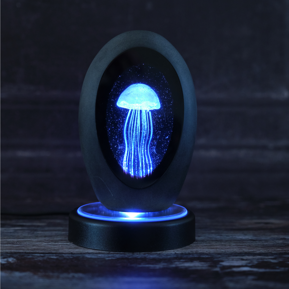 COLOUR CHANGING JELLYFISH WITH LED/USB BASE