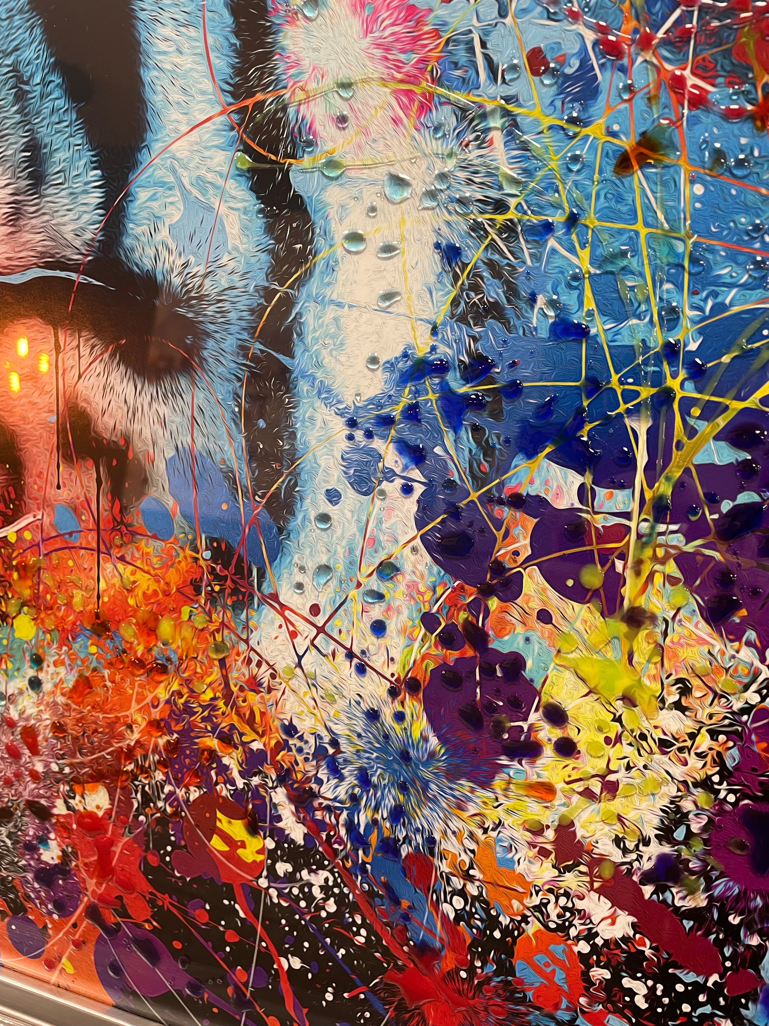 Moki Tiger Liquid art