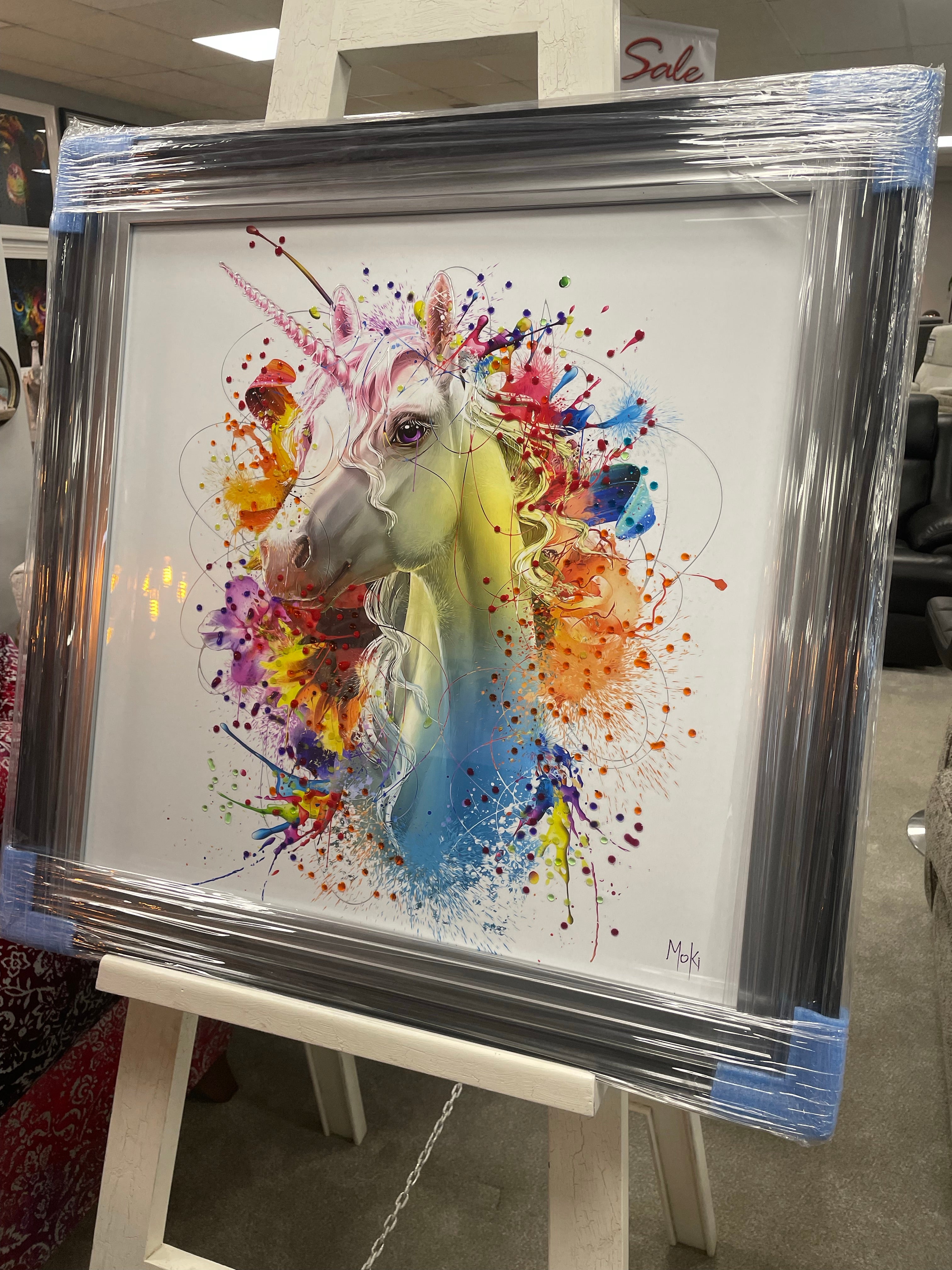 Moki Unicorn Liquid art