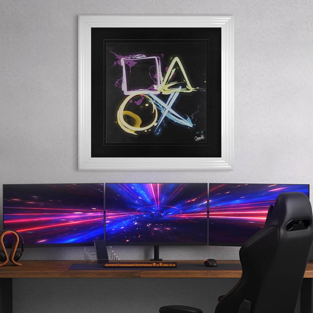 PLAYSTATION GAME TIME Liquid Art