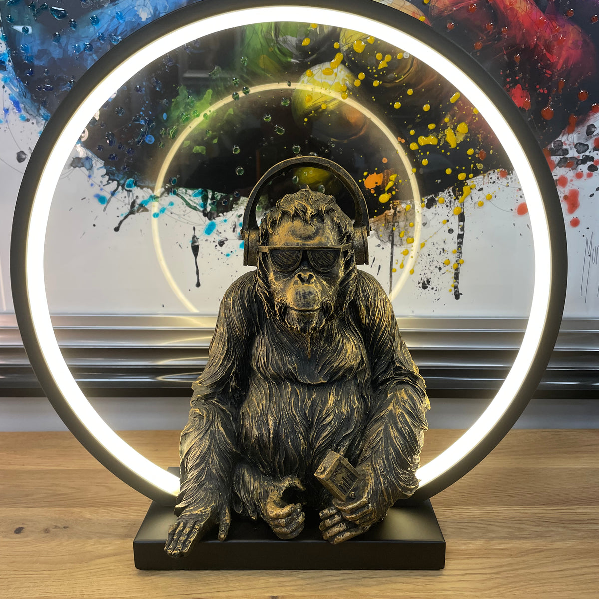 Holographic on sale monkey lamp