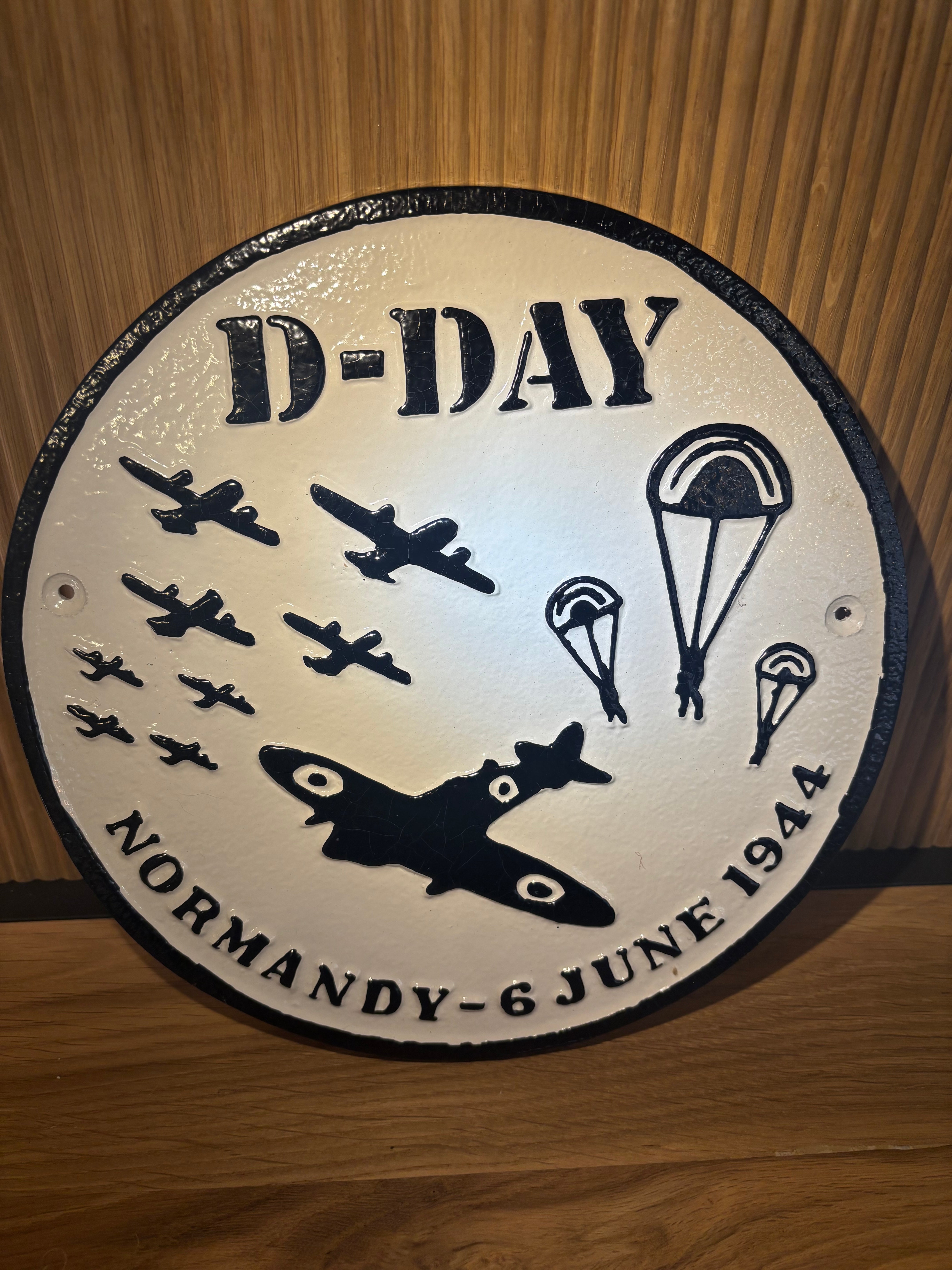 D-Day Normandy plaque
