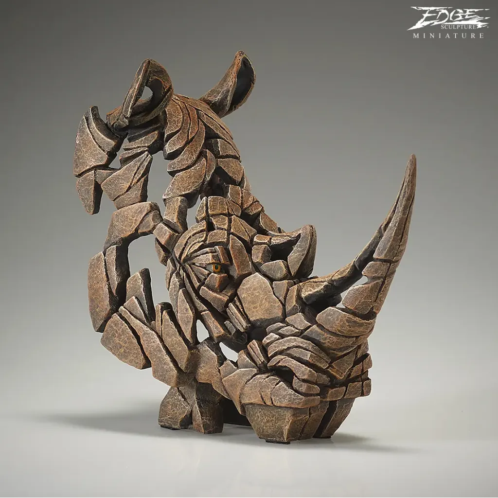 Rhinoceros Bust Miniature