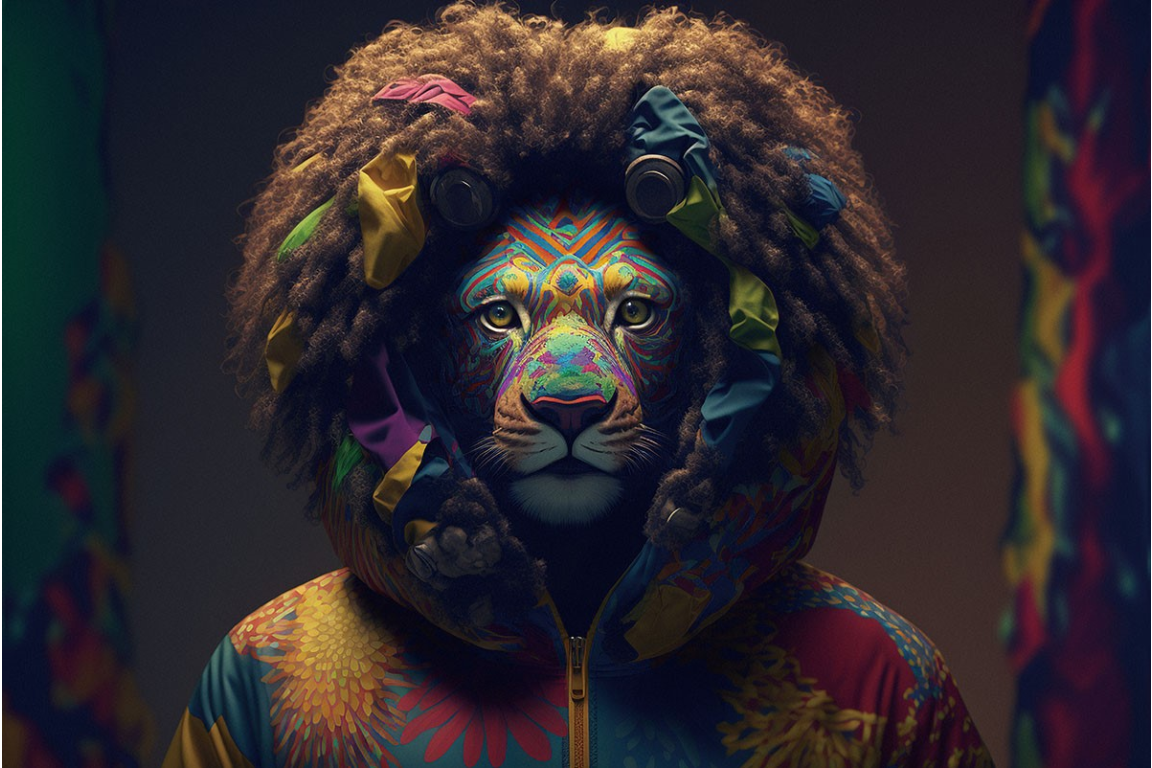 Funky Lion