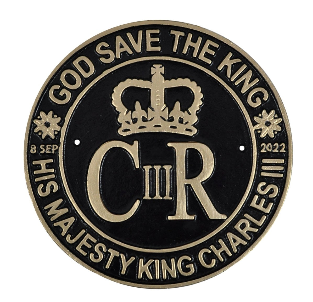 King Charles III Plaque