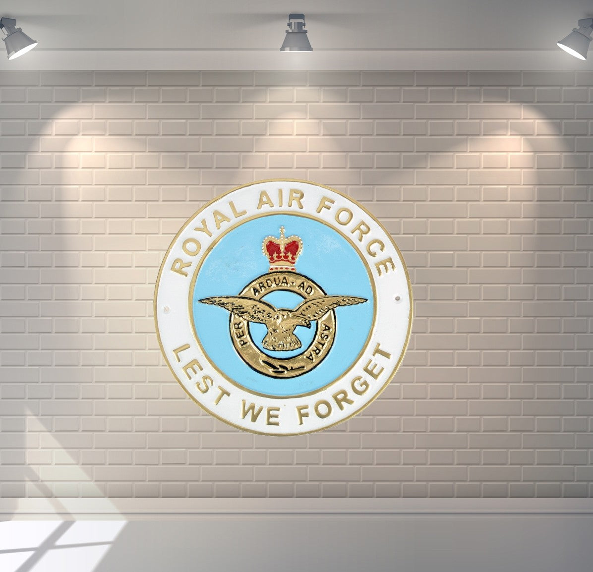 Royal Air Force Lest We Forget Plaque