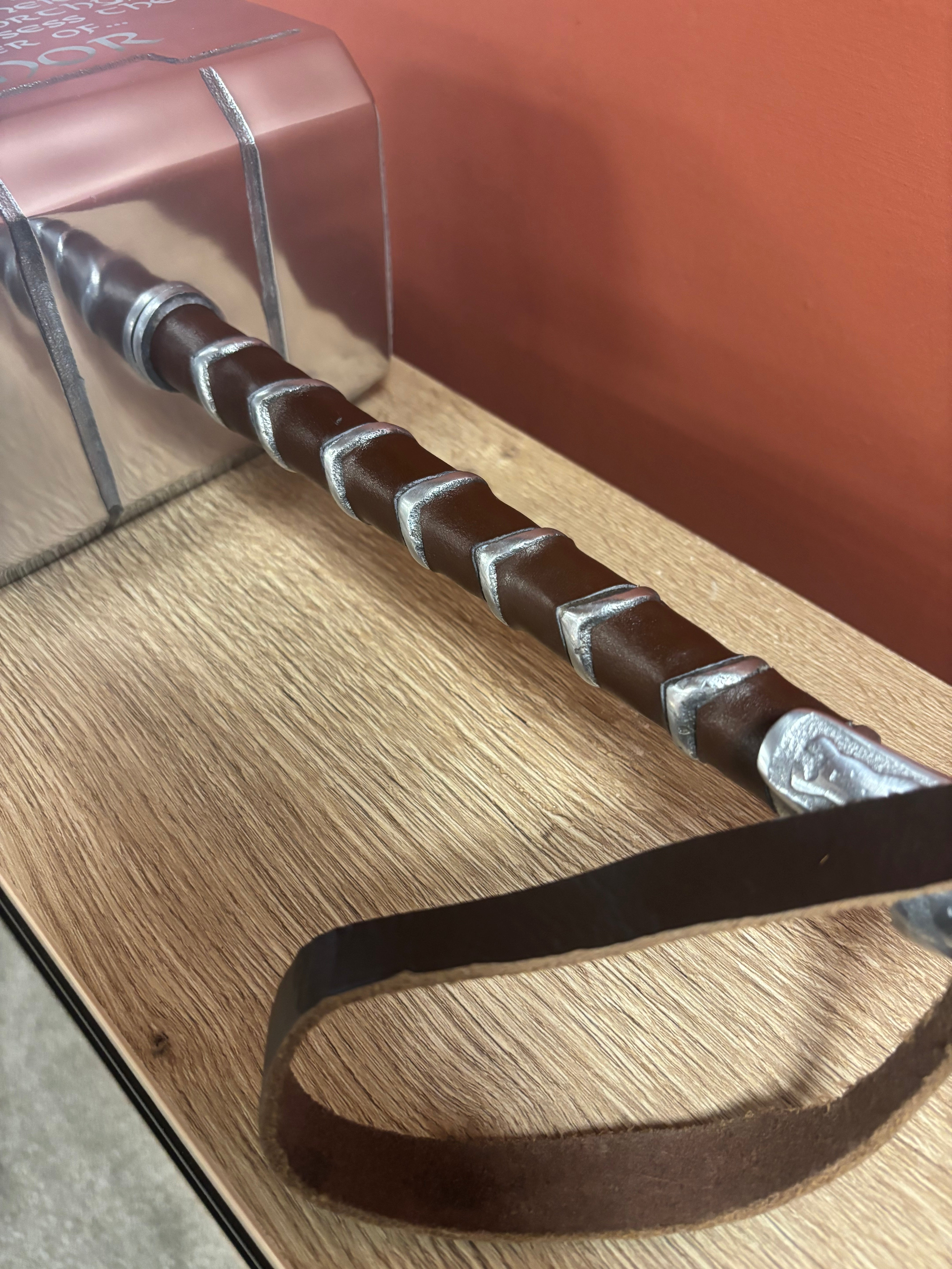 Thor Mjolnir Hammer with Base 16 Inch
