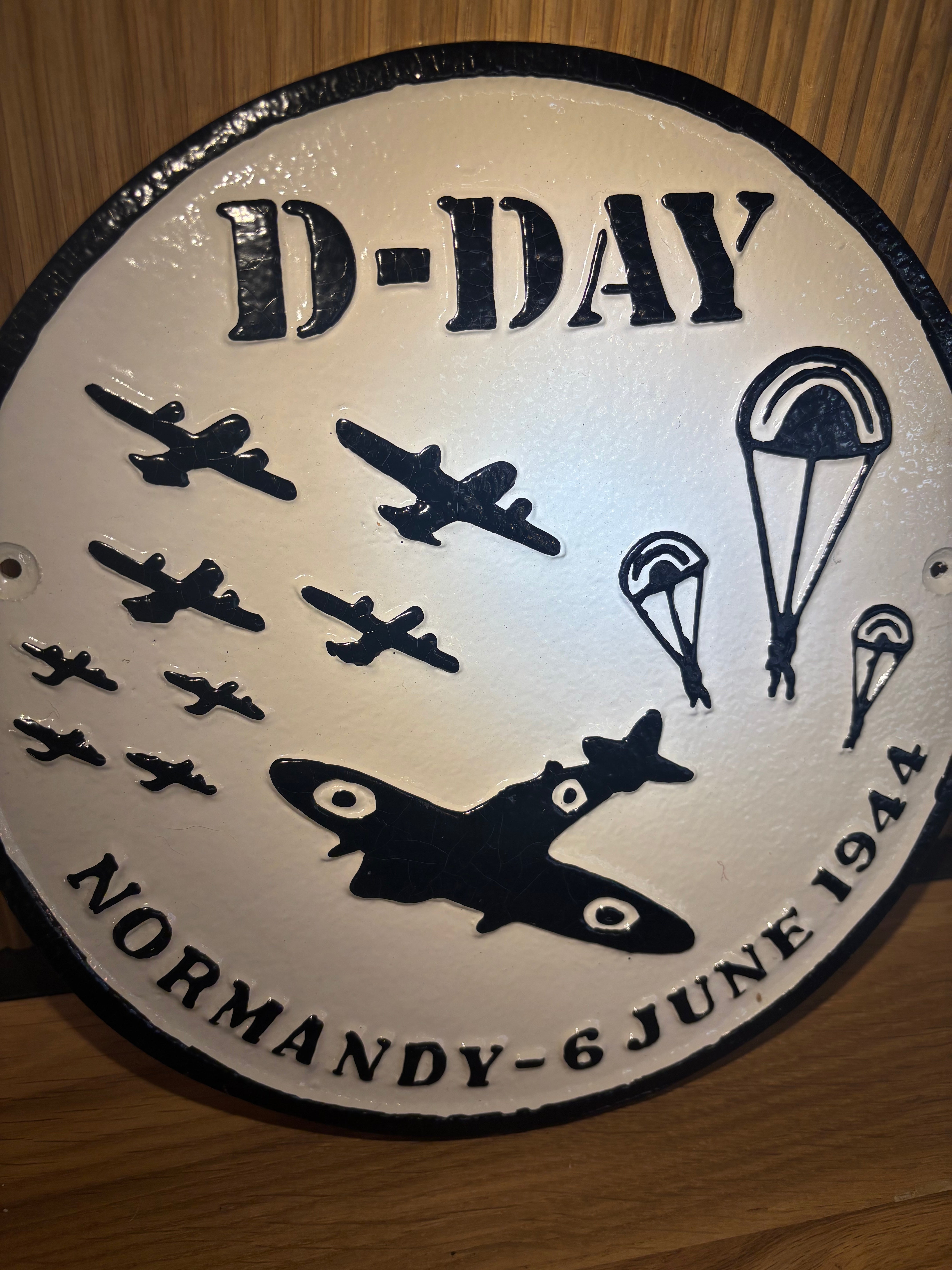 D-Day Normandy plaque