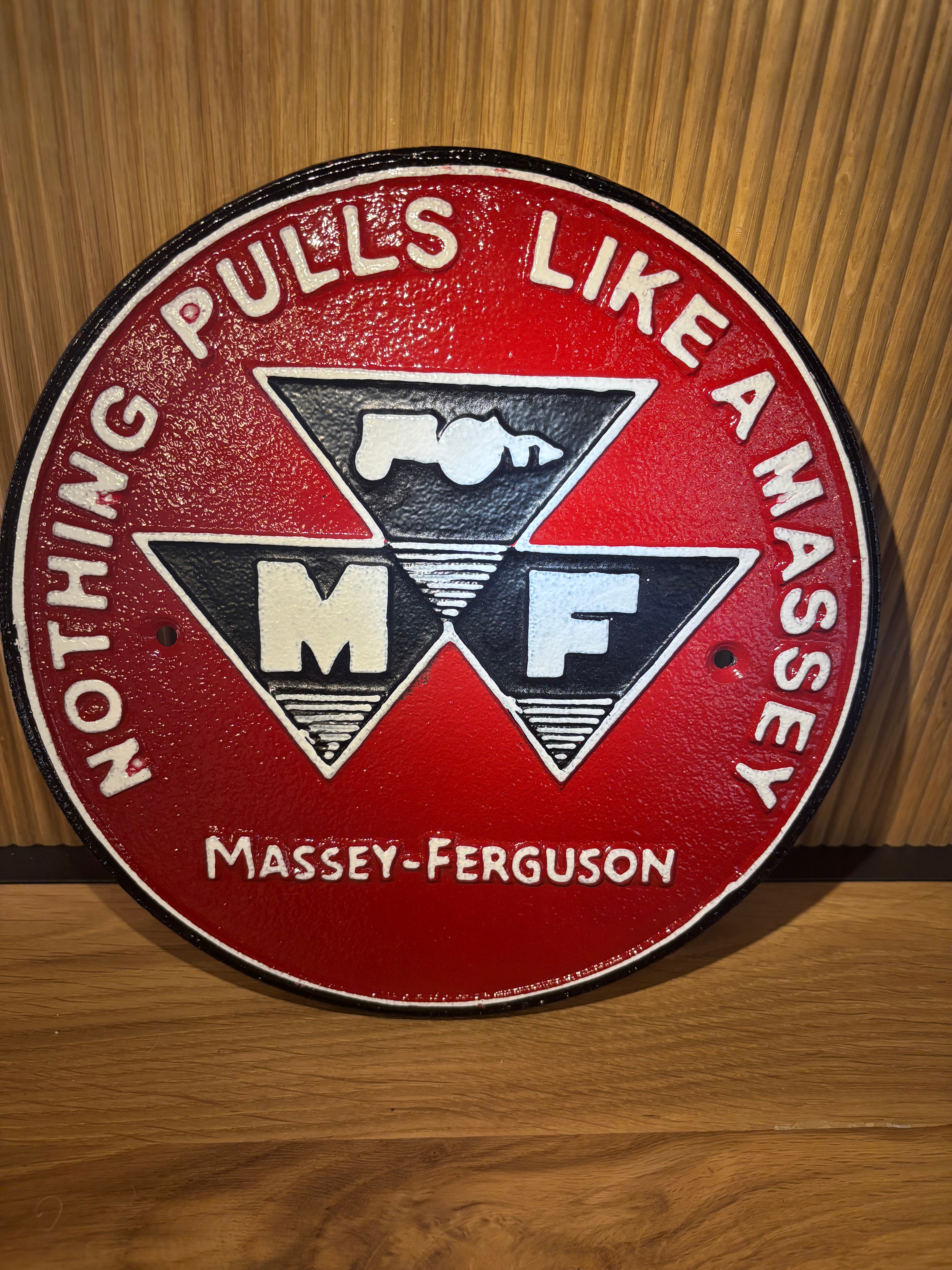 Massey Ferguson Wall Plaque