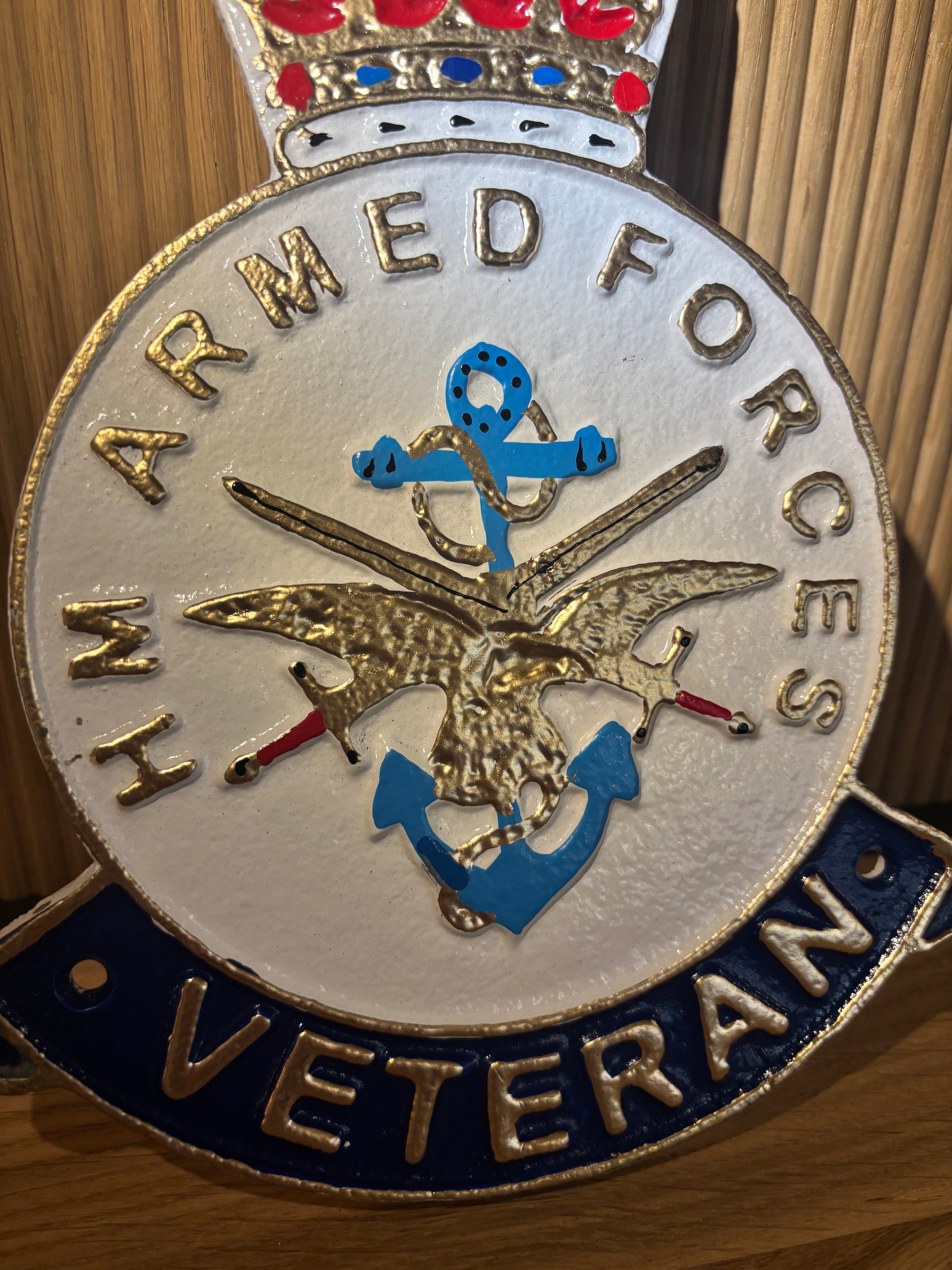 HM ARMED FORCES VETERAN