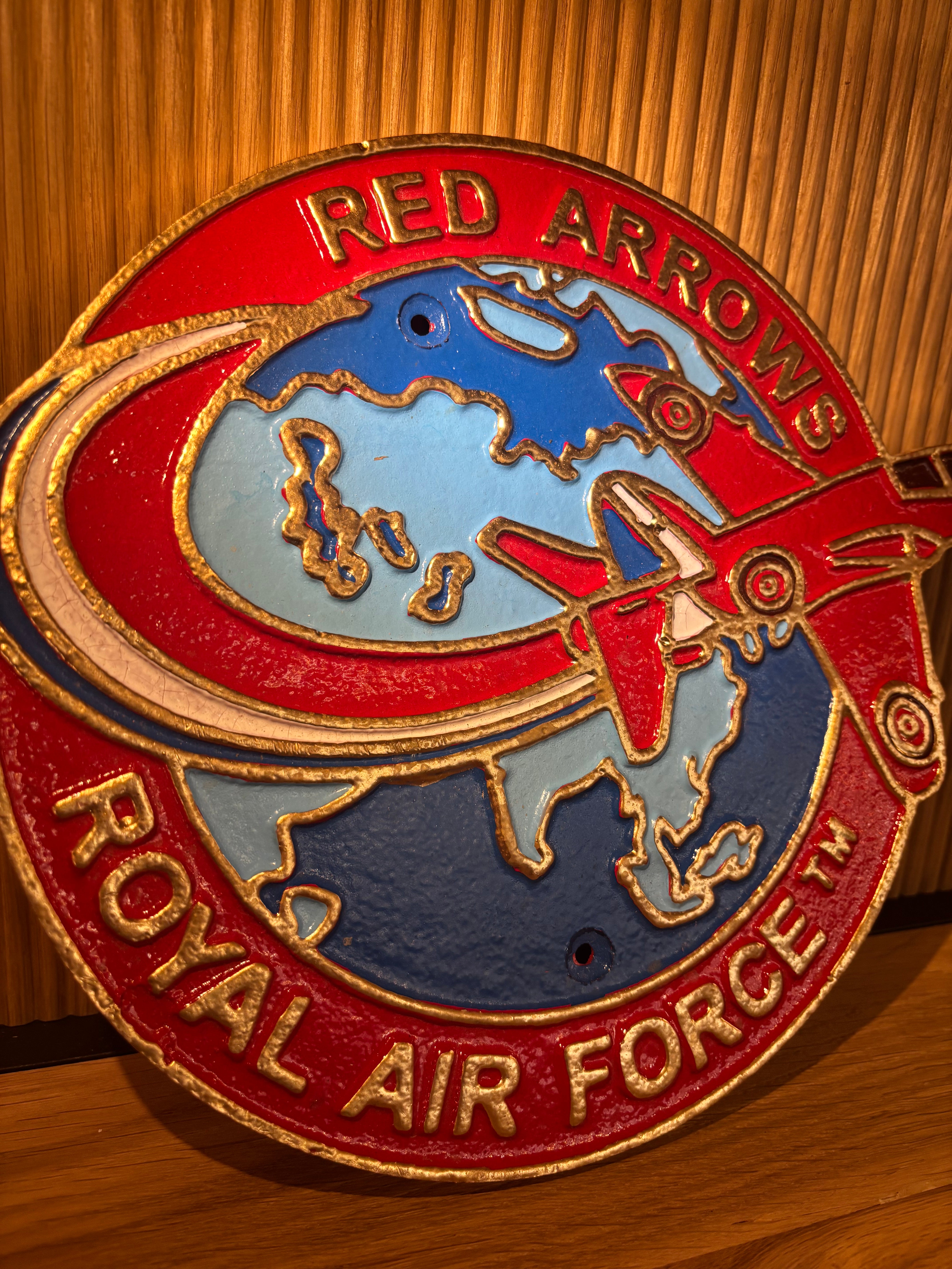 Red Arrows Plaque