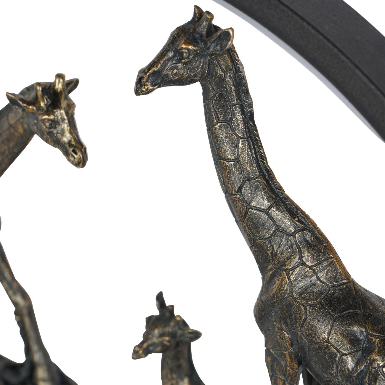 Giraffe Family Sculpture usb led light