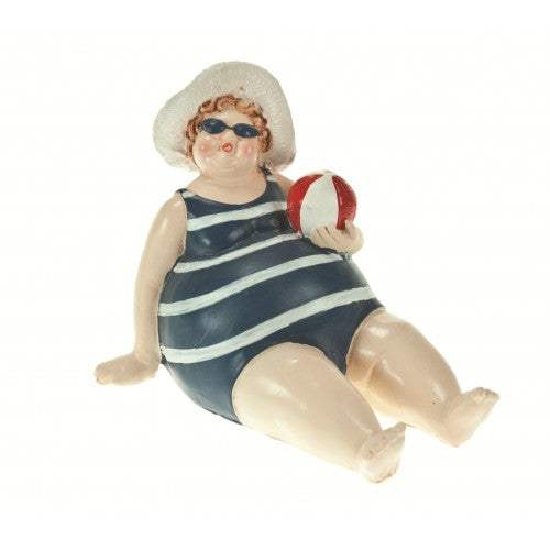 Resin Beach Lady with Ball
