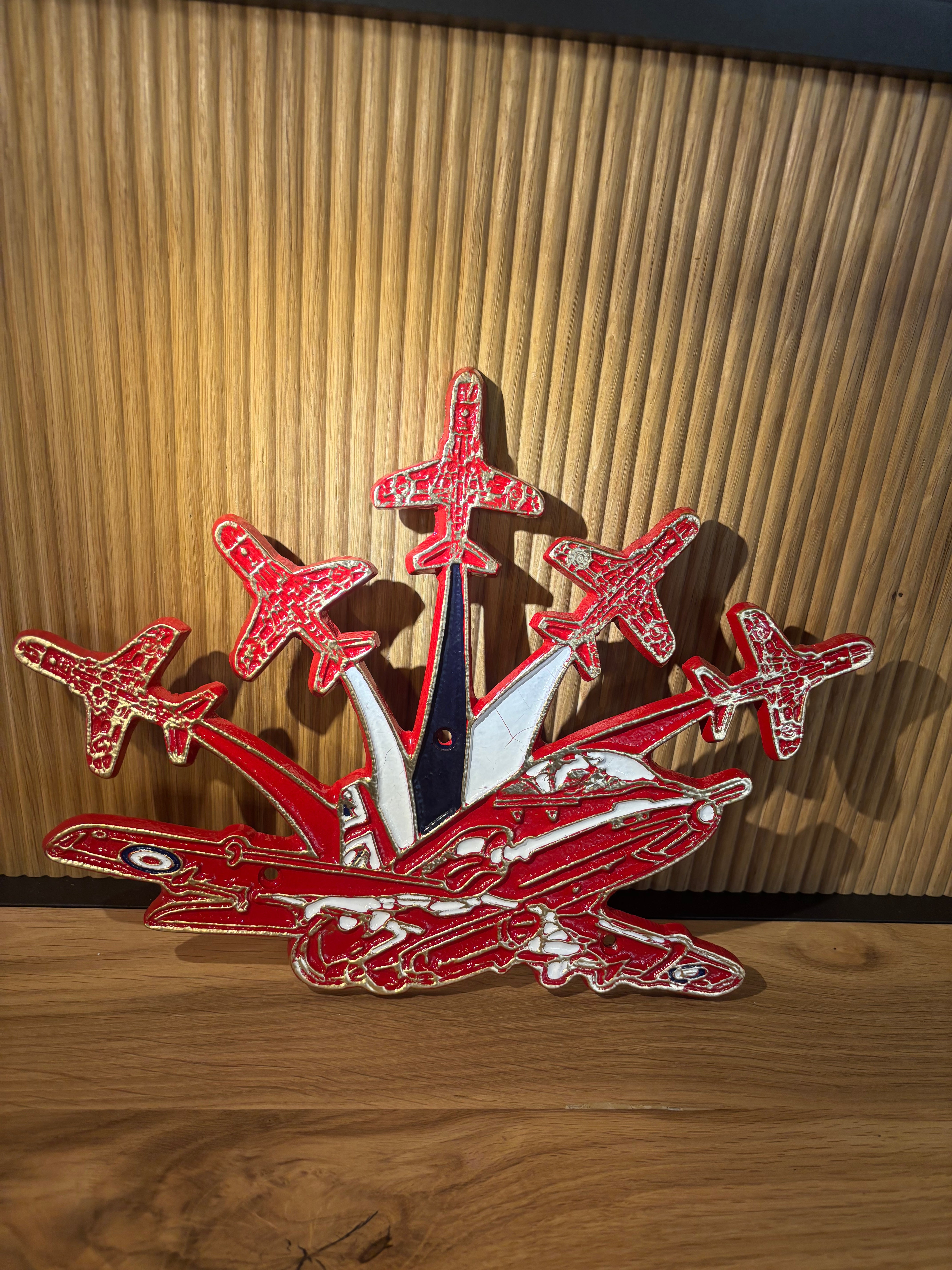 Red Arrows RAF Sign