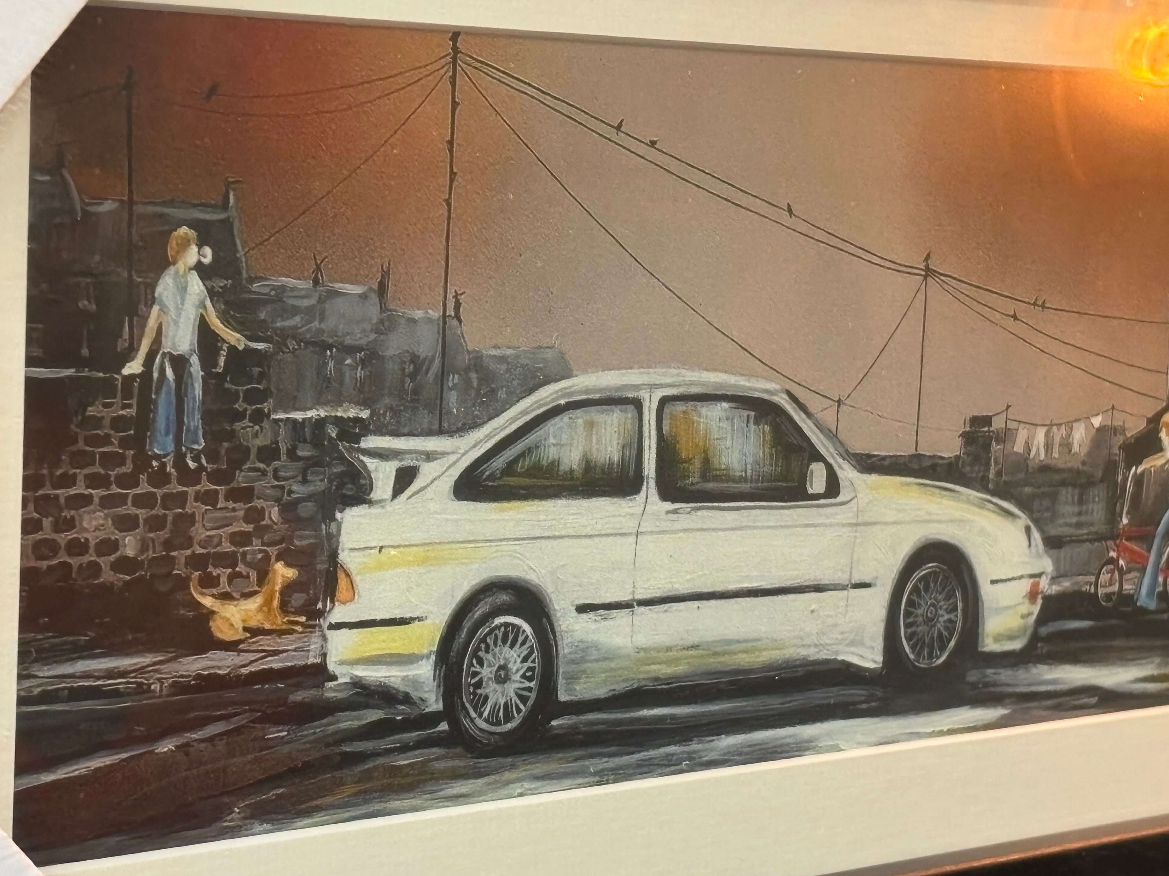 Cozzy Lovers (53.5 x 23.5cm)