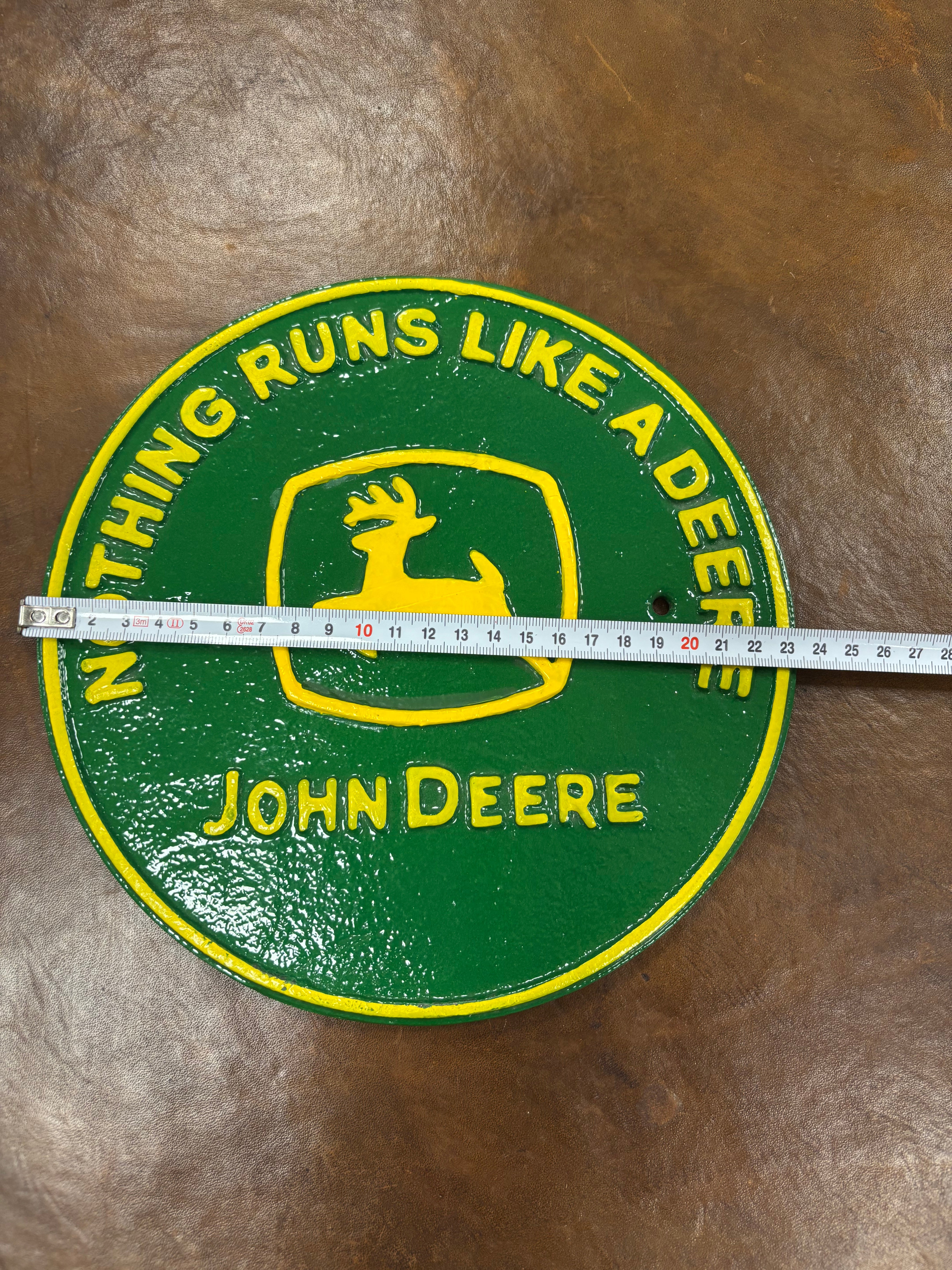 Nothing Runs Like A Deere John Deere Sign