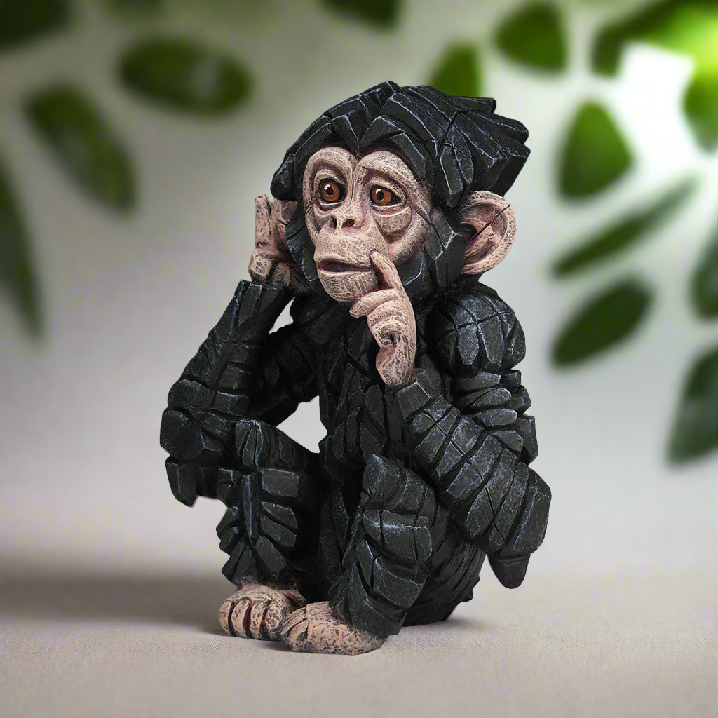 Baby Chimpanzee "Hear no Evil"