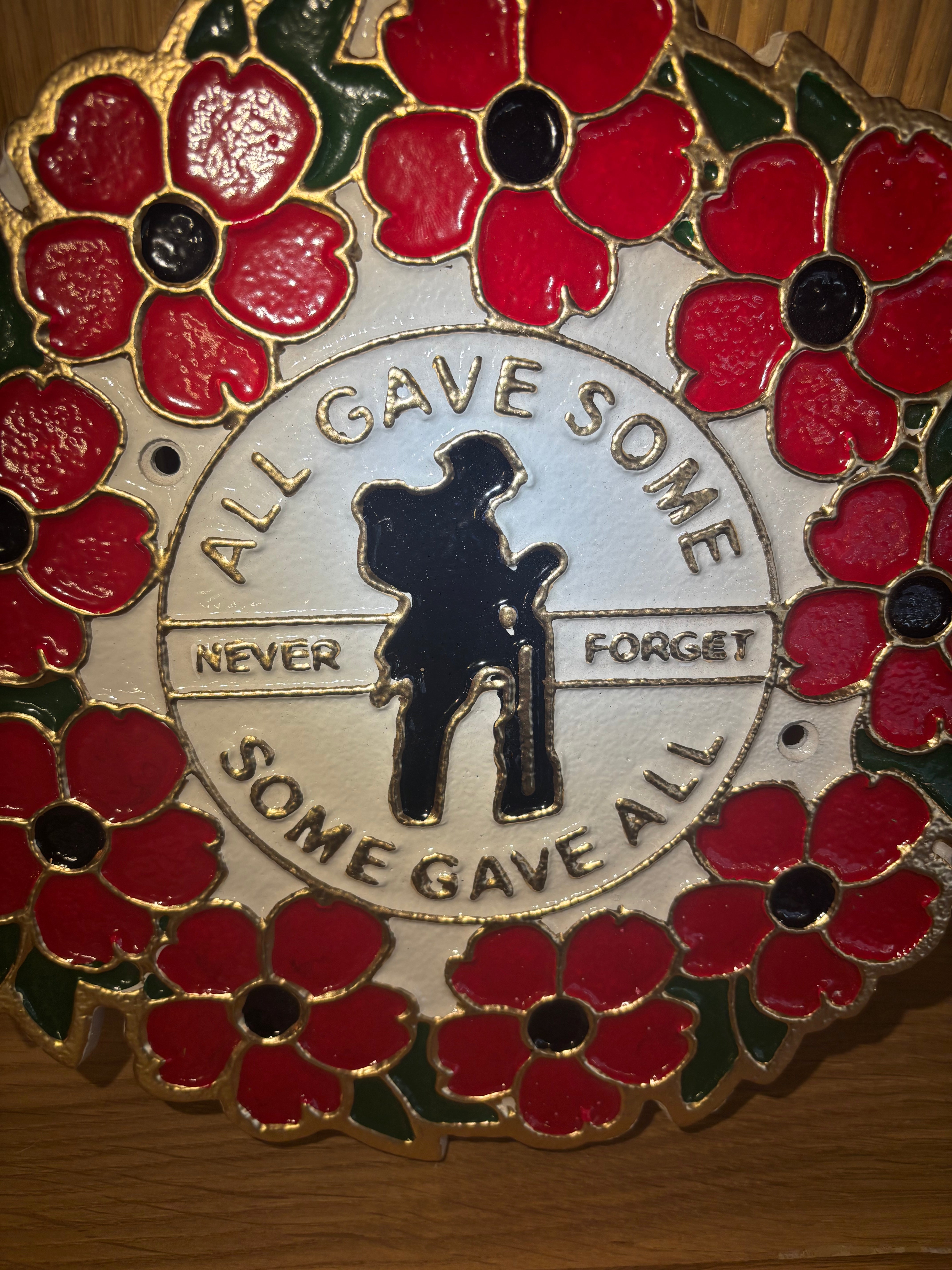 All gave some Plaque