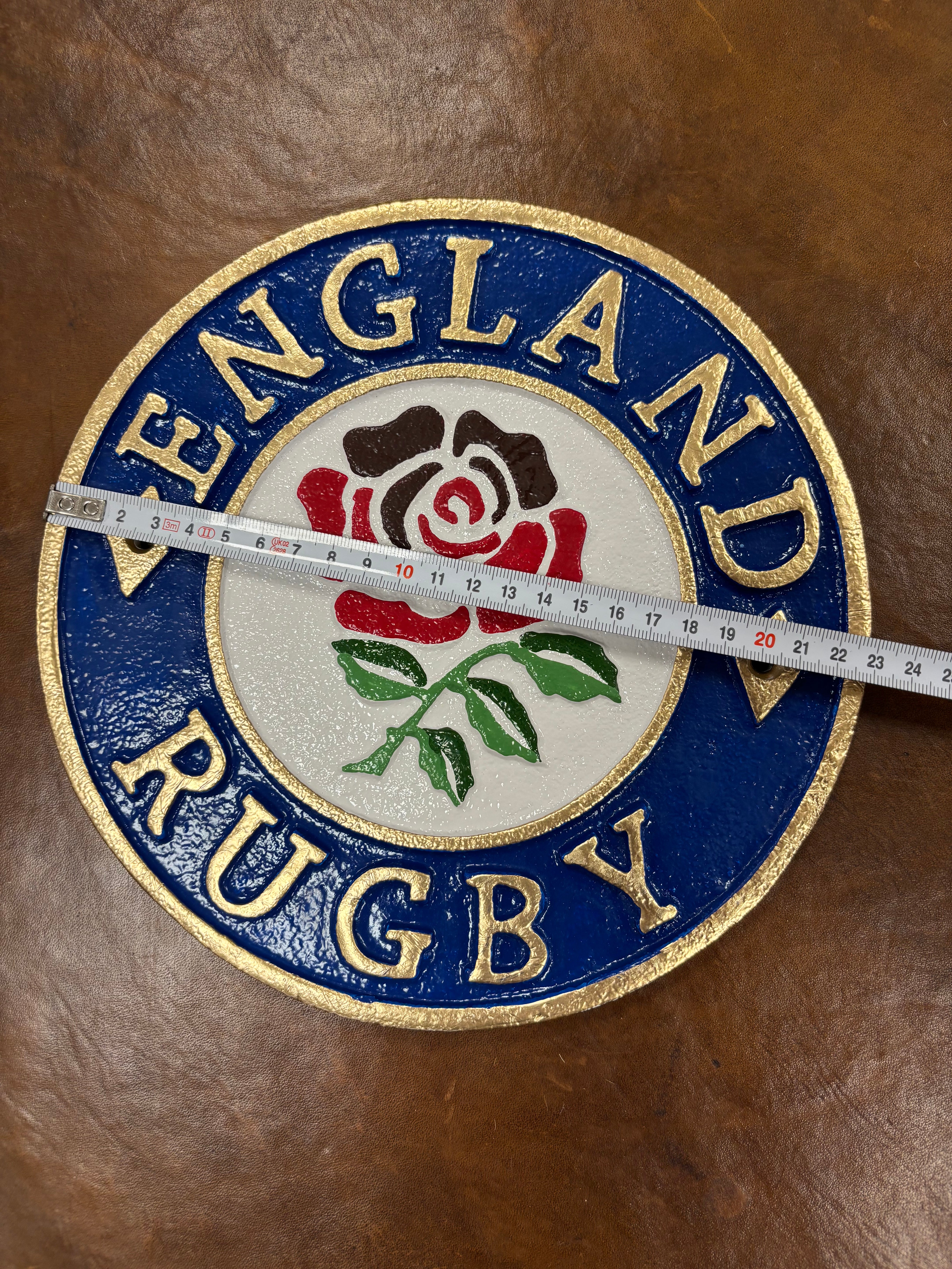 England Rugby Cast Iron Sign