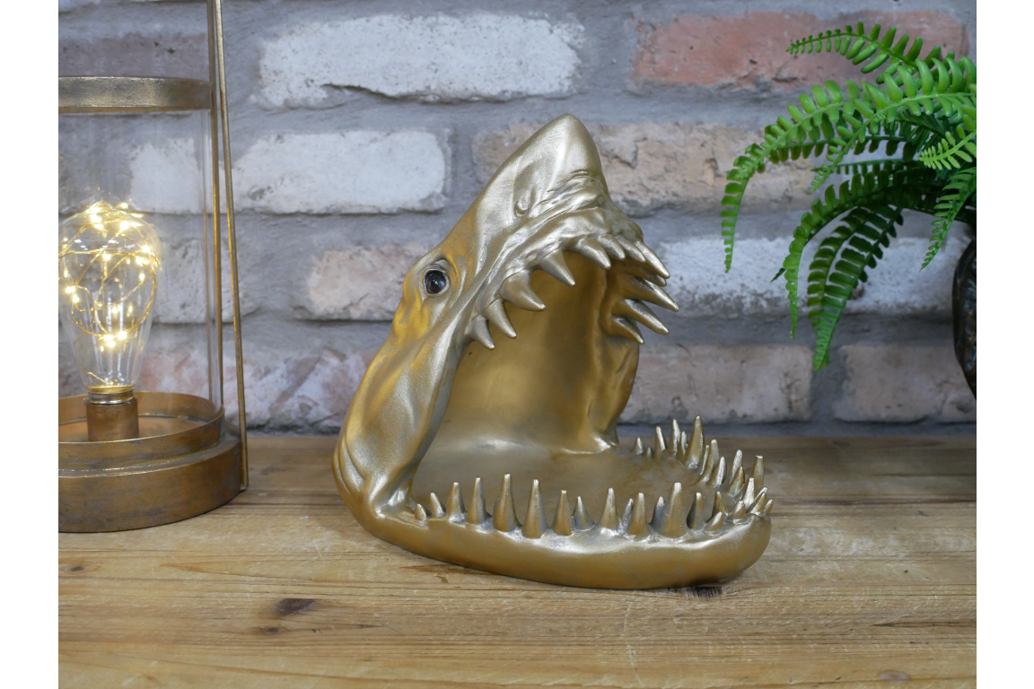 Gold Shark Dish