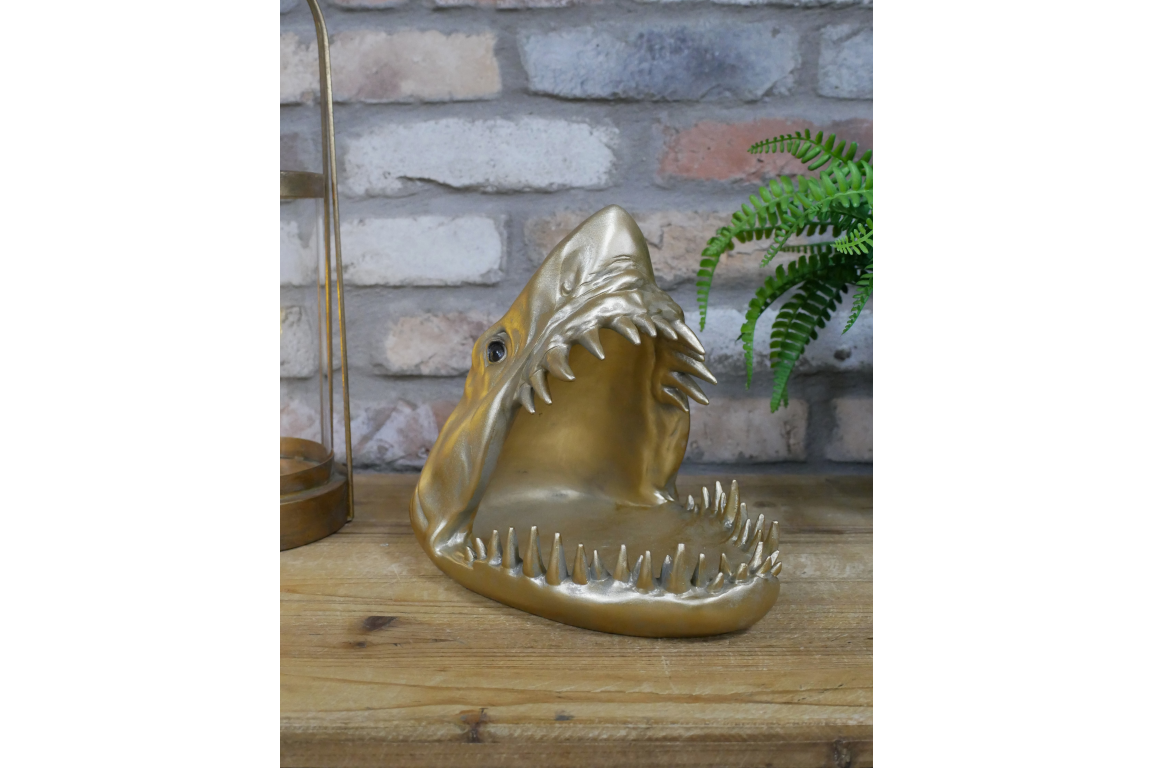 Gold Shark Dish