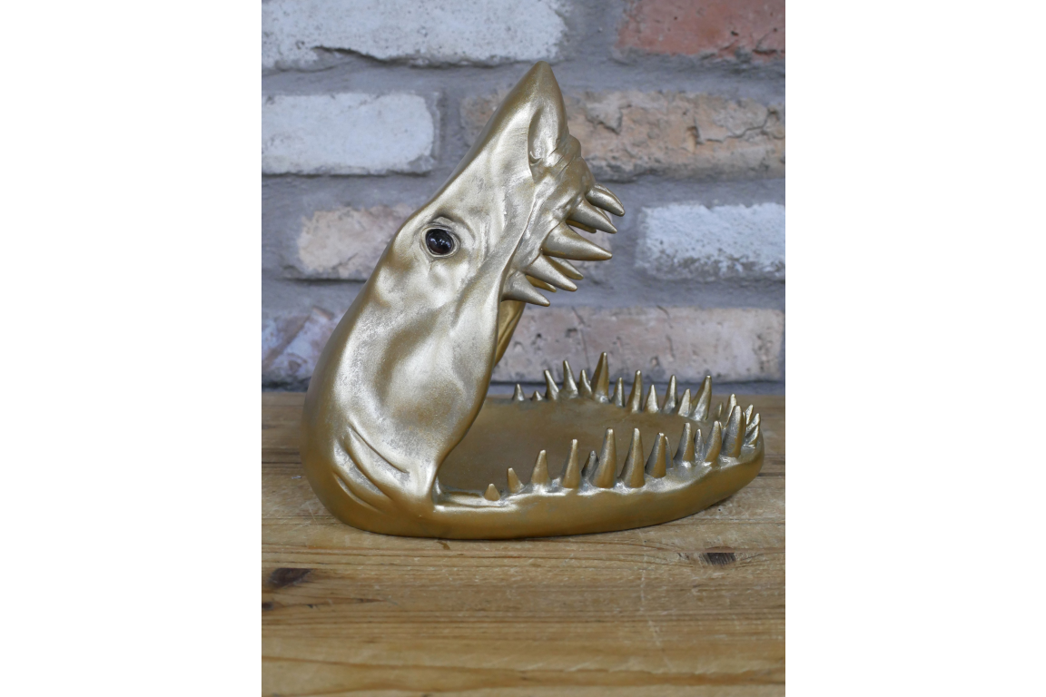 Gold Shark Dish