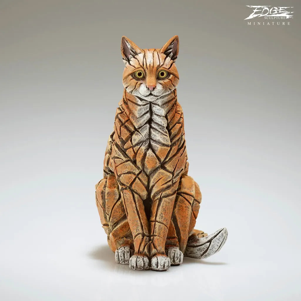 Miniature Sitting Cat (Ginger)