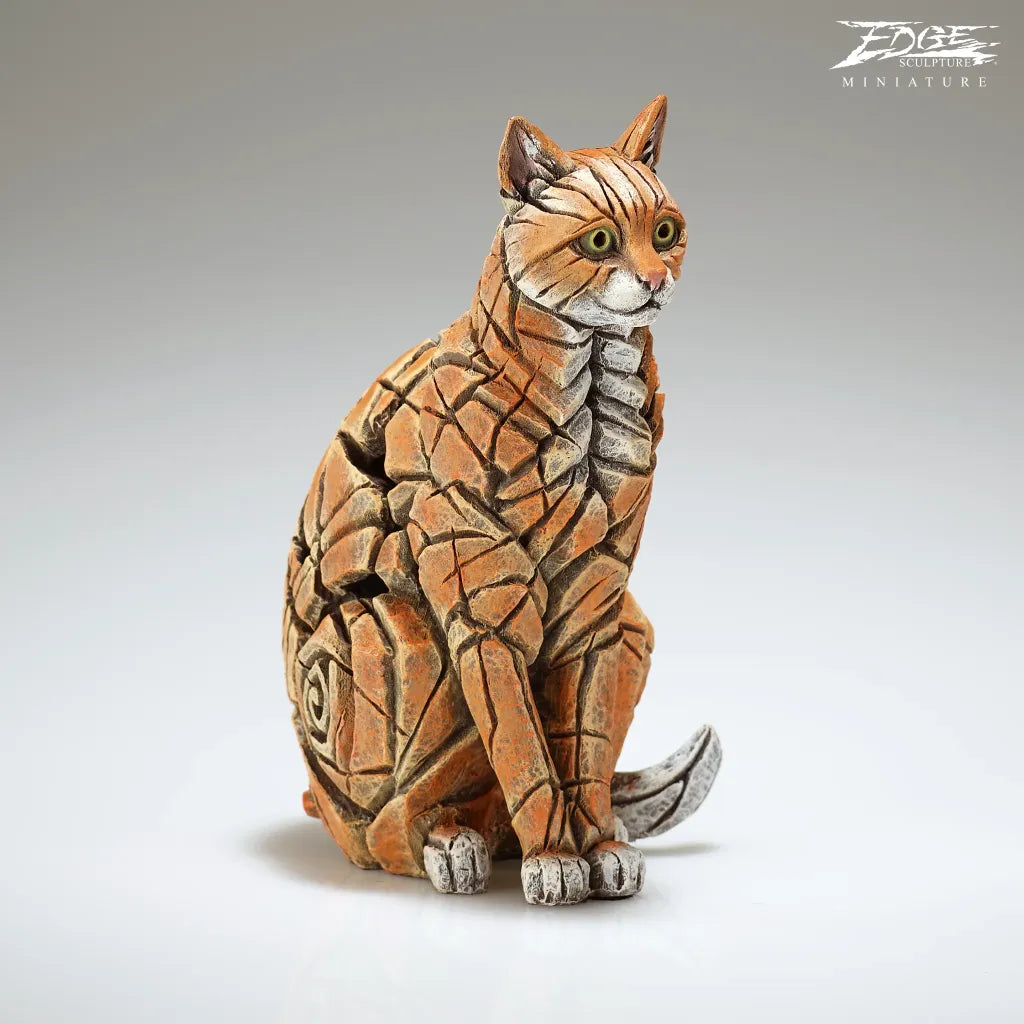 Miniature Sitting Cat (Ginger)