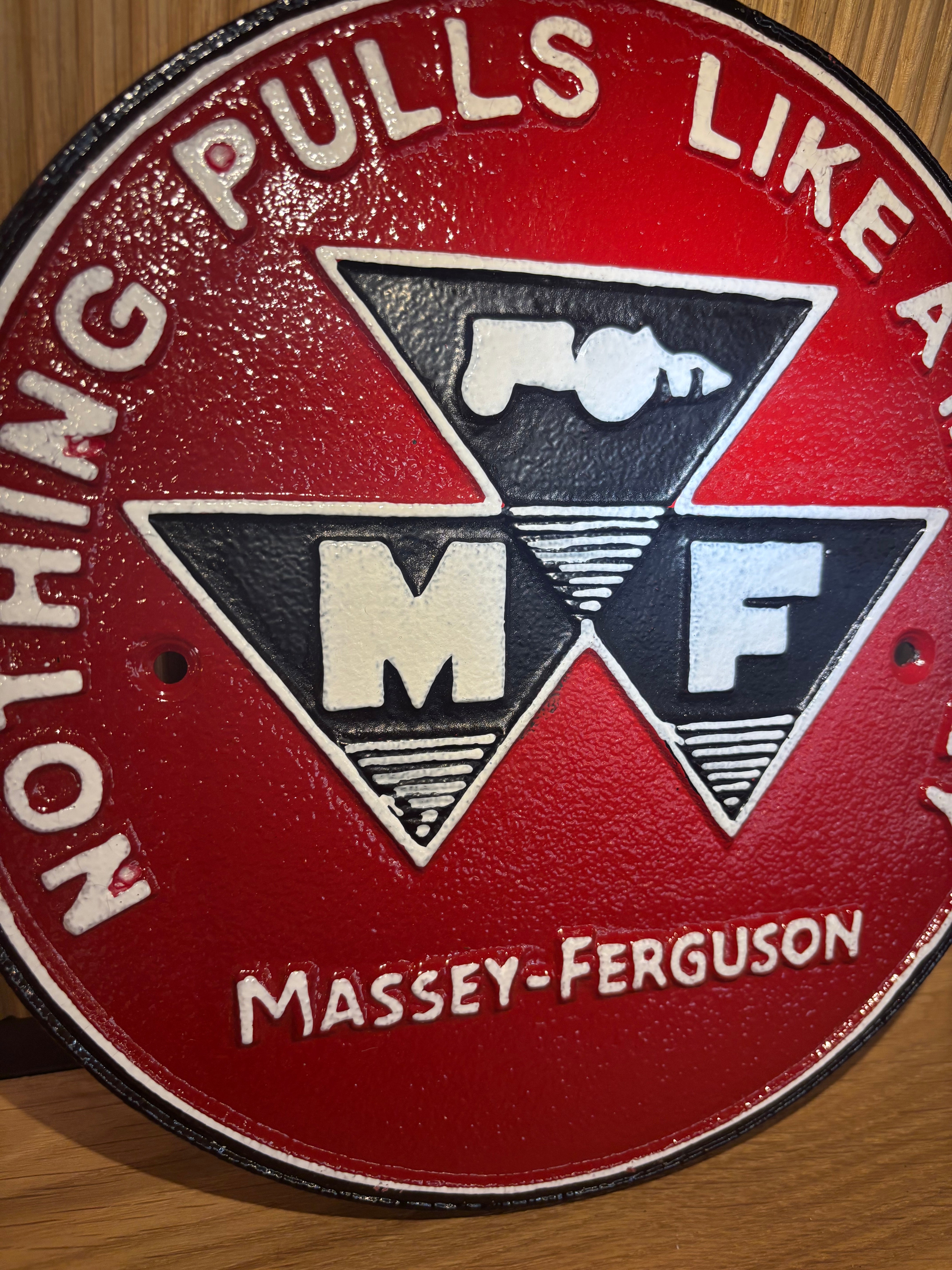 Massey Ferguson Wall Plaque