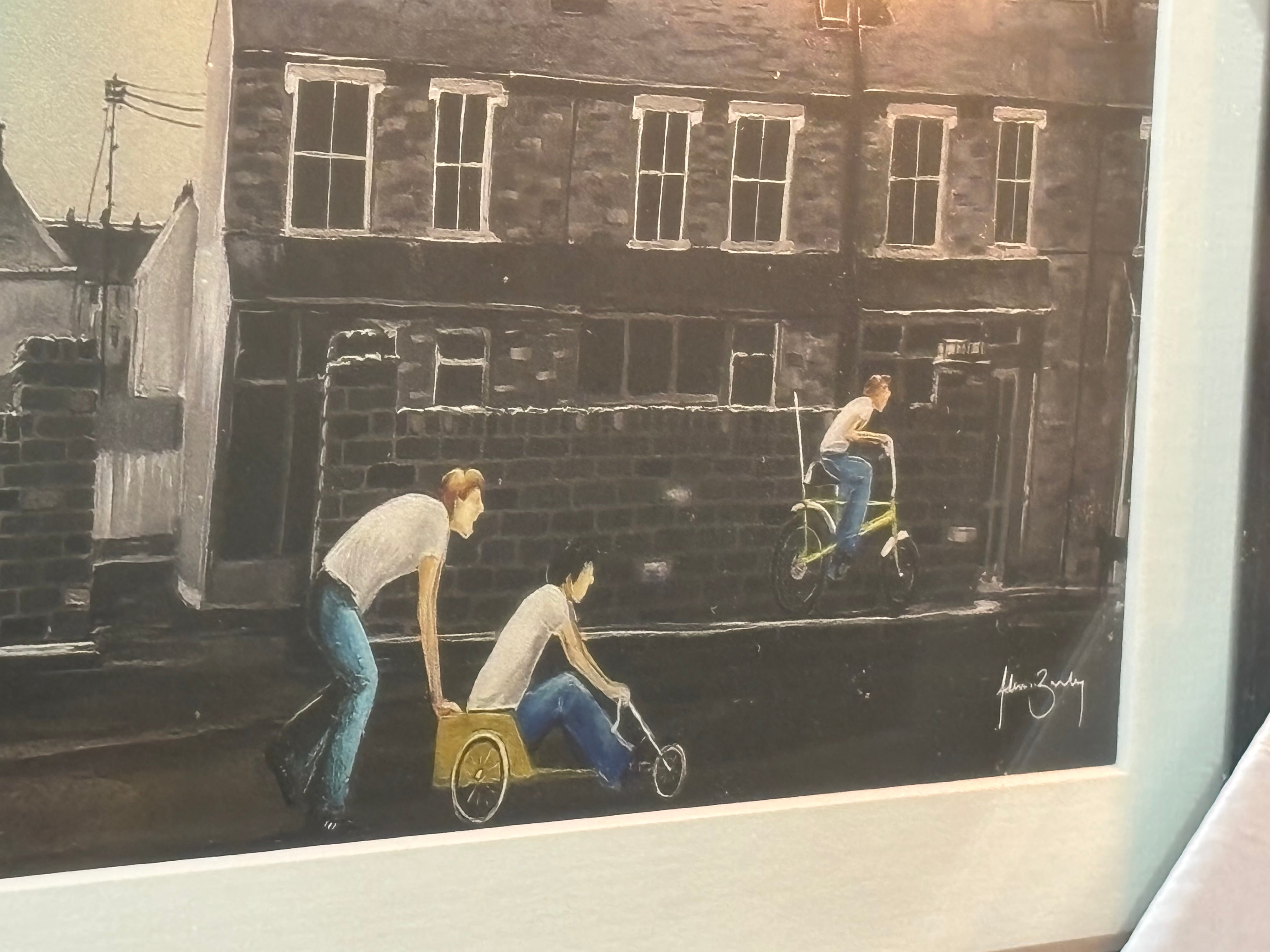 Boy Racers (53.5cm x 23.5cm)