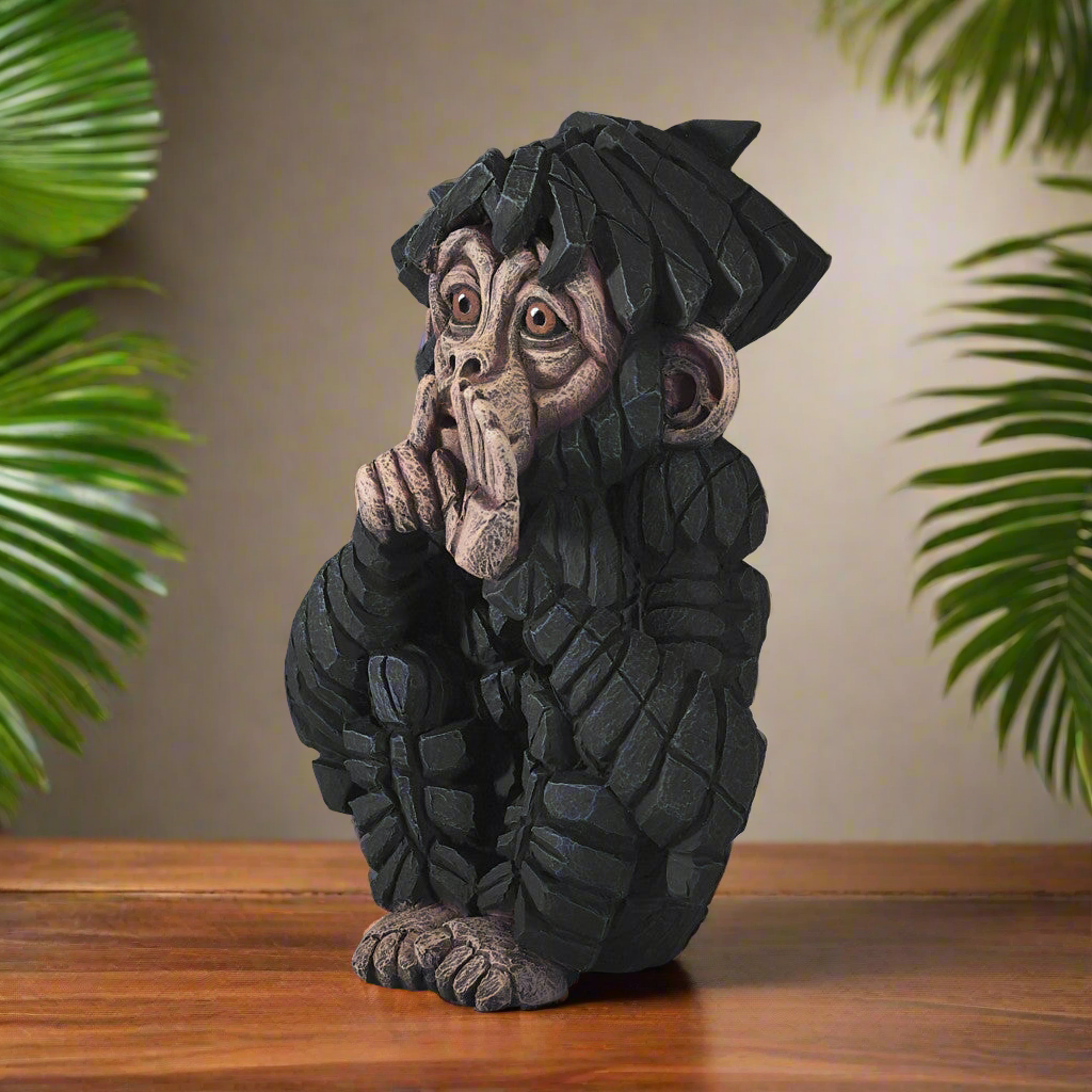 Baby Chimpanzee "Speak no Evil"